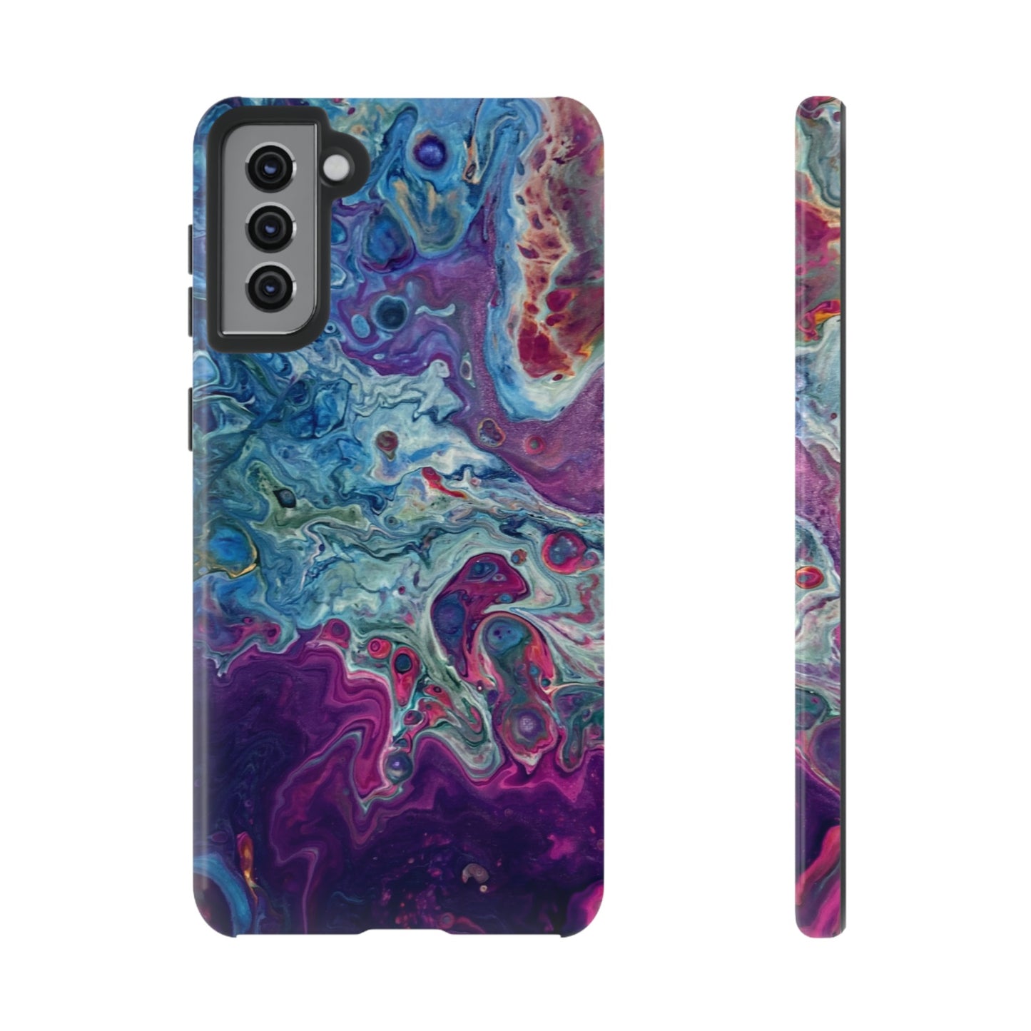 Candy Galaxy Tough Phone Case for iPhone, Samsung Galaxy, and Google Pixel devices