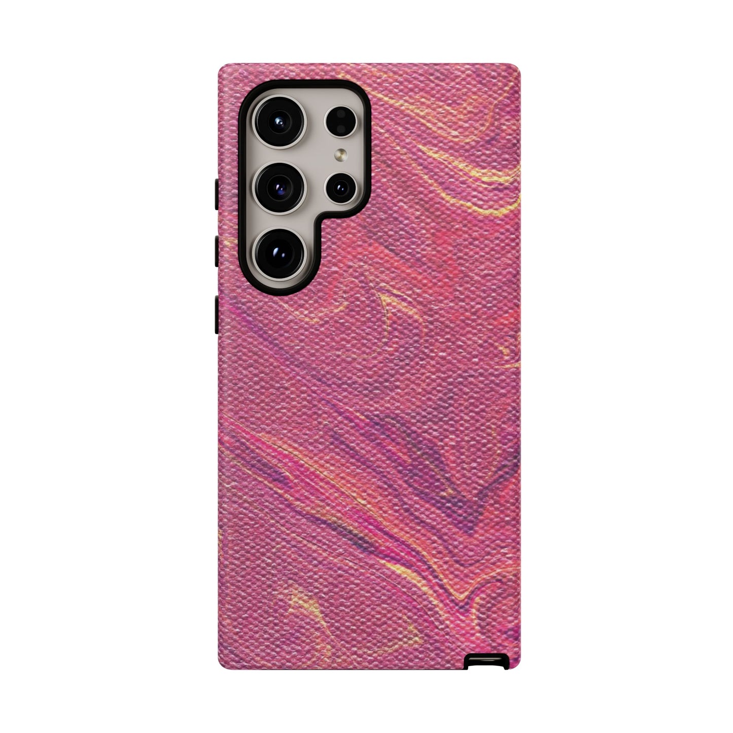 Pleasantly Pink Tough Phone Case for iPhone, Samsung Galaxy, and Google Pixel devices