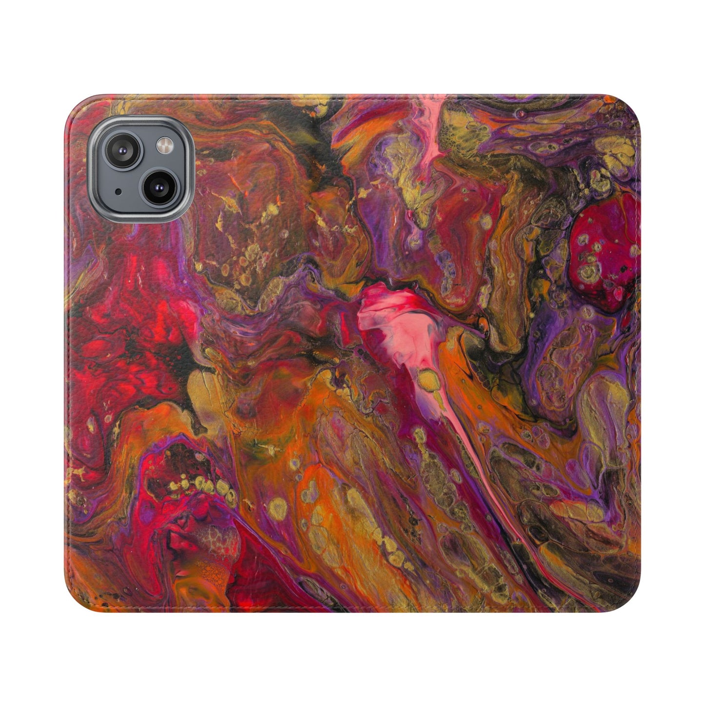 Autumn's Glow Flip Phone Case for iPhone 11 – 16 Pro, Samsung 21 – 22 Series