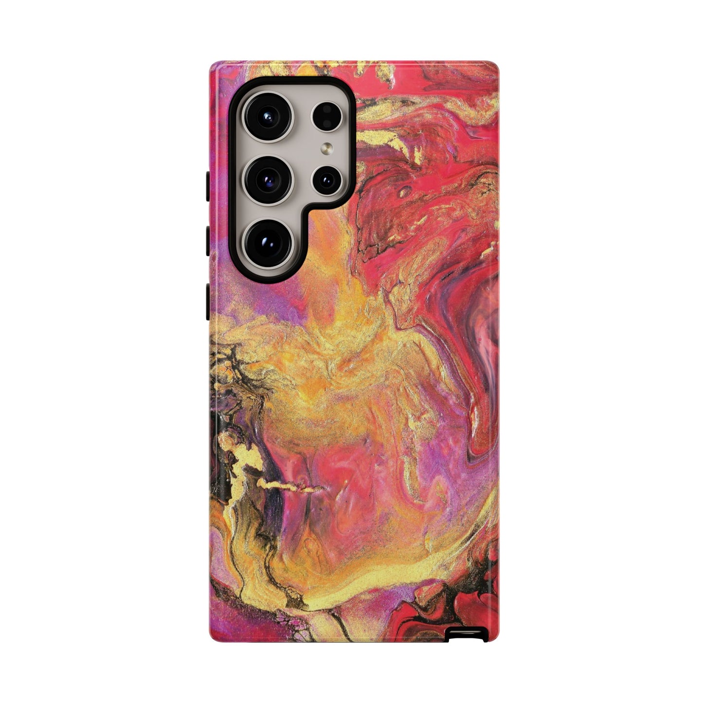 Flowing Royalty Tough Phone Case for iPhone, Samsung Galaxy, and Google Pixel devices