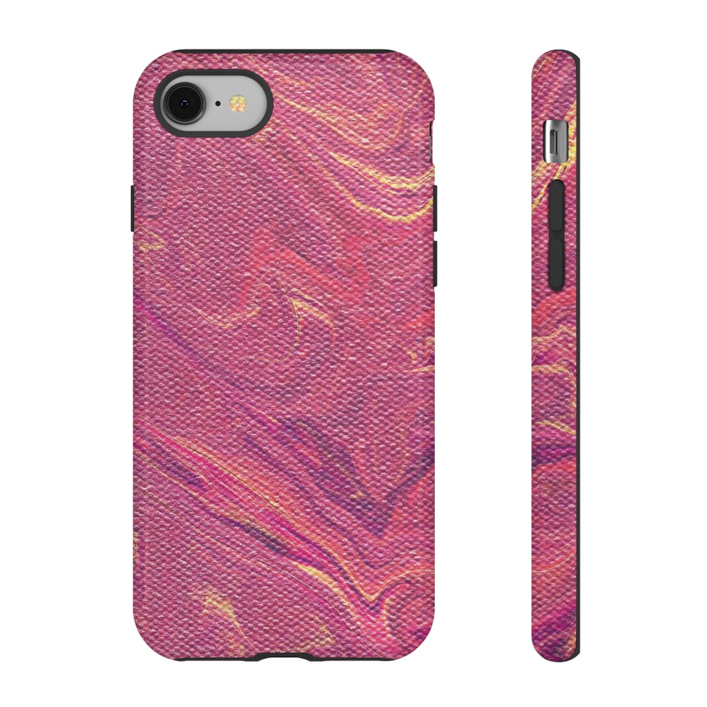 Pleasantly Pink Tough Phone Case for iPhone, Samsung Galaxy, and Google Pixel devices