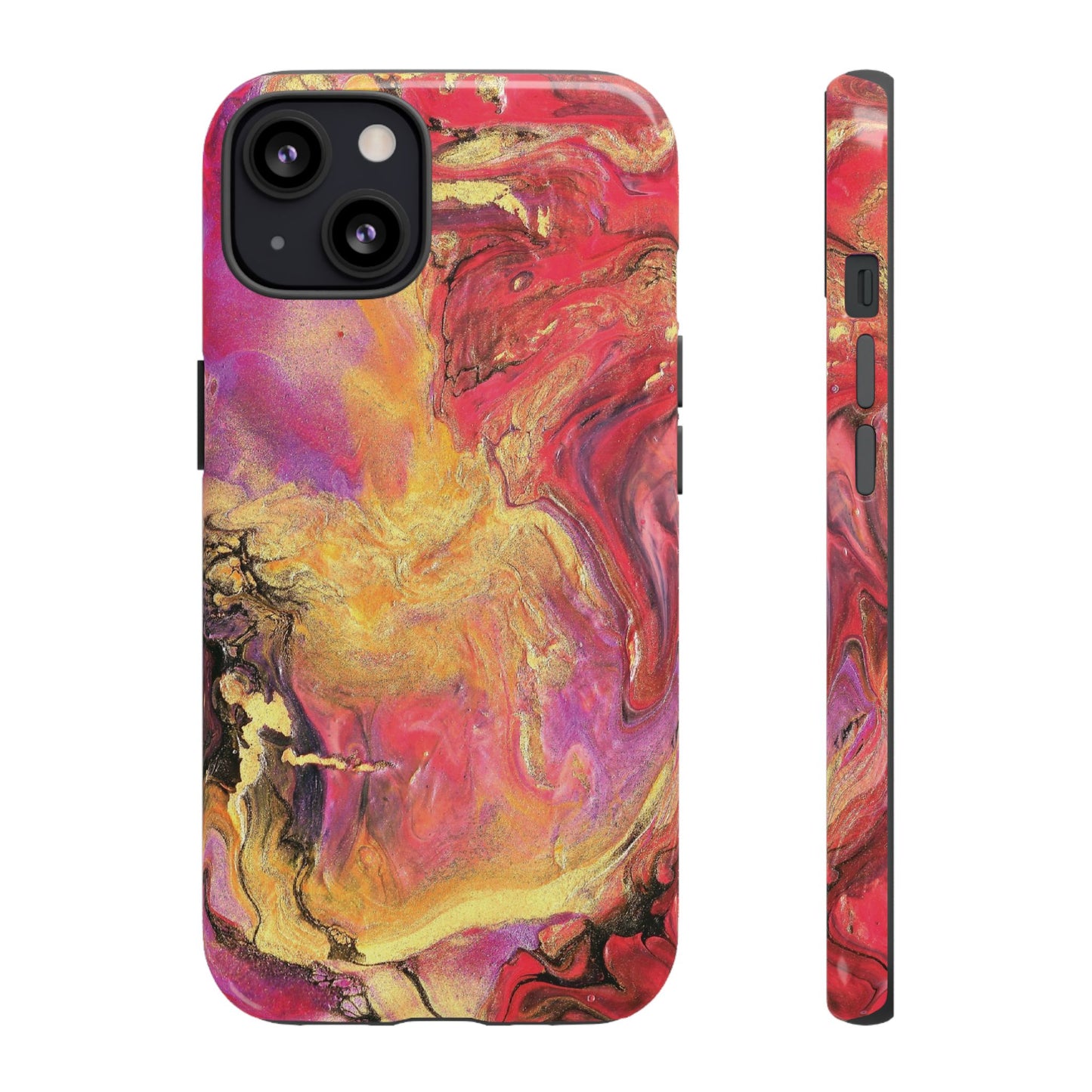 Flowing Royalty Tough Phone Case for iPhone, Samsung Galaxy, and Google Pixel devices