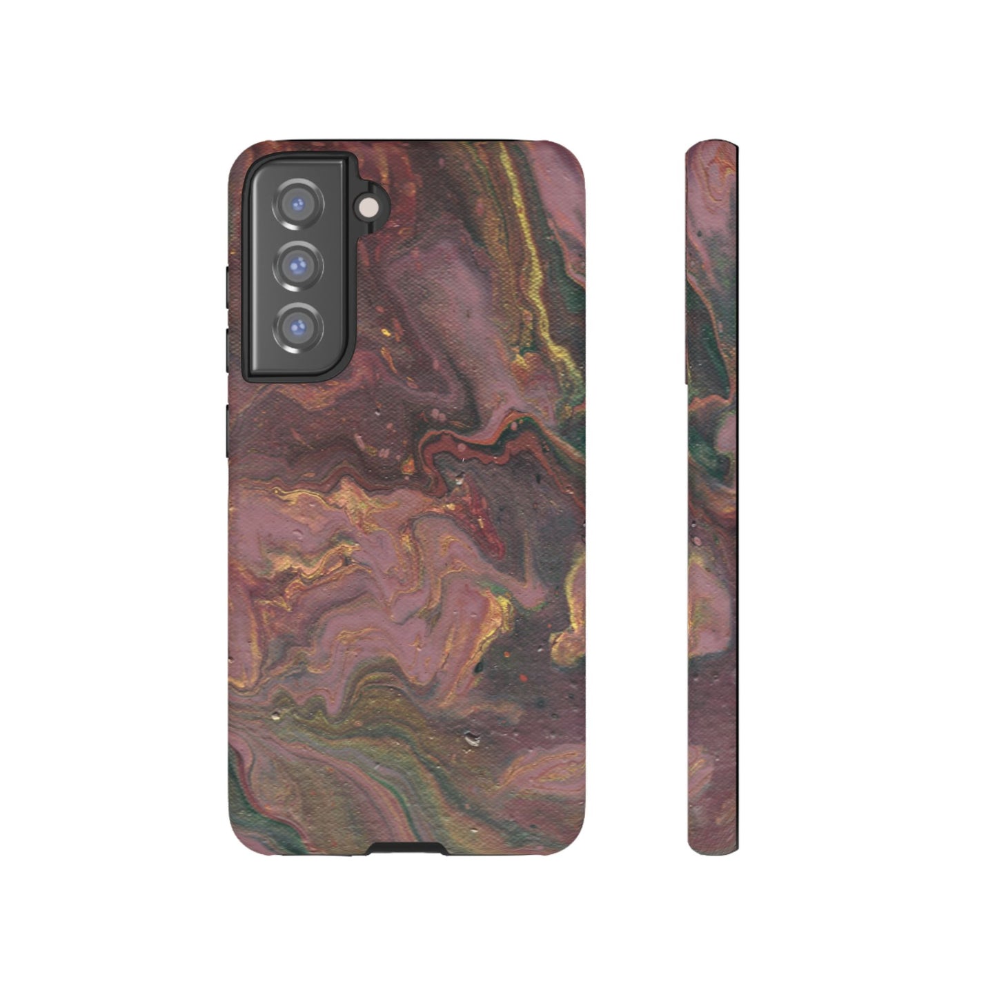 Earthy Marble Tough Phone Case for iPhone, Samsung Galaxy, and Google Pixel devices