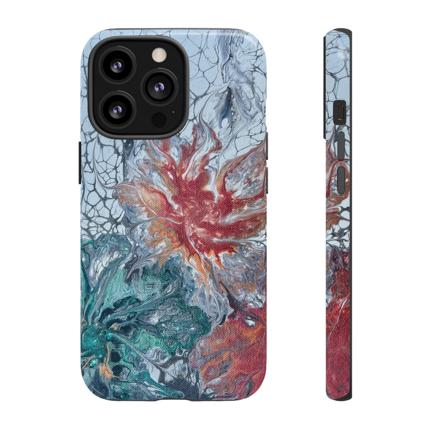 Garden Lace Tough Phone Case for iPhone, Samsung Galaxy, and Google Pixel devices