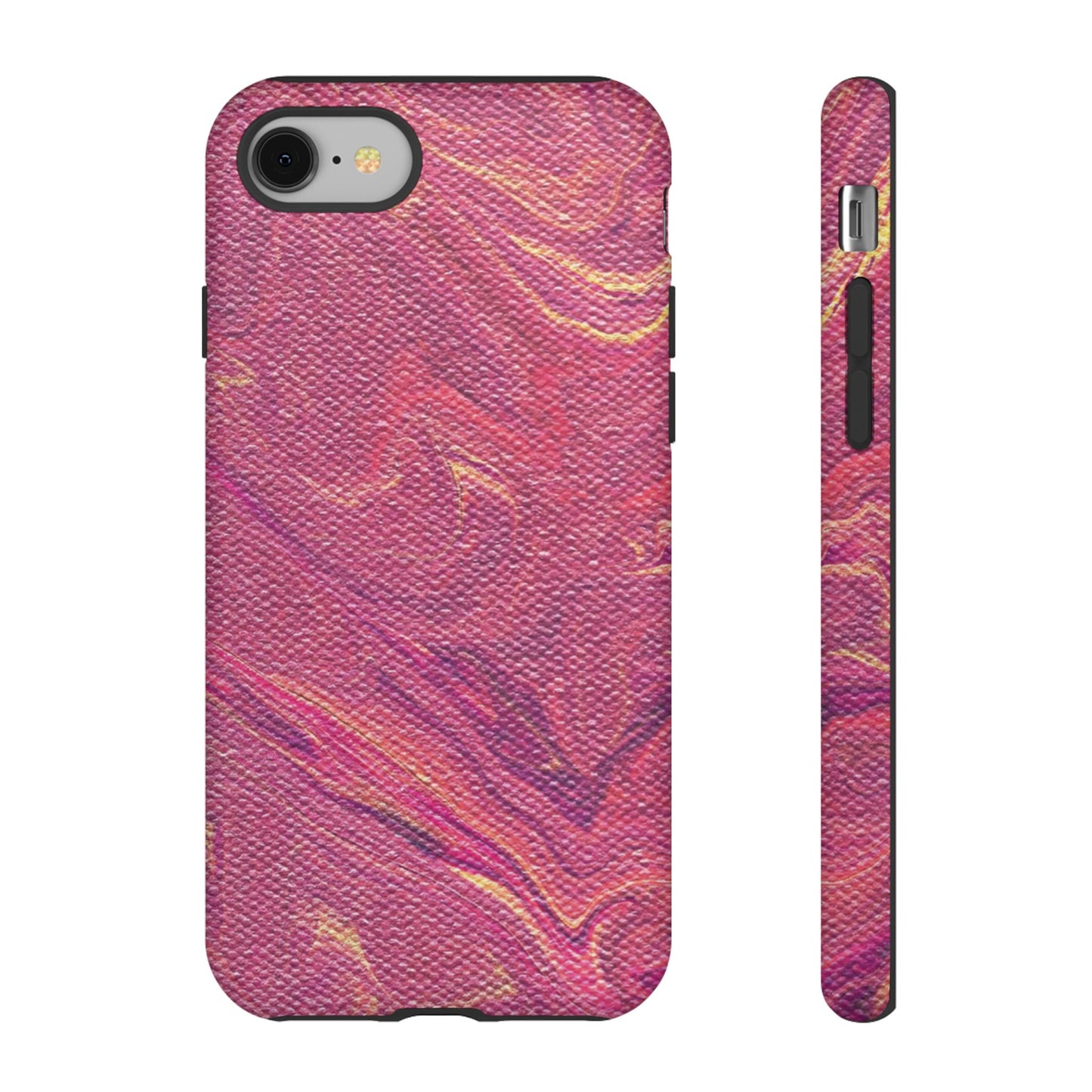 Pleasantly Pink Tough Phone Case for iPhone, Samsung Galaxy, and Google Pixel devices