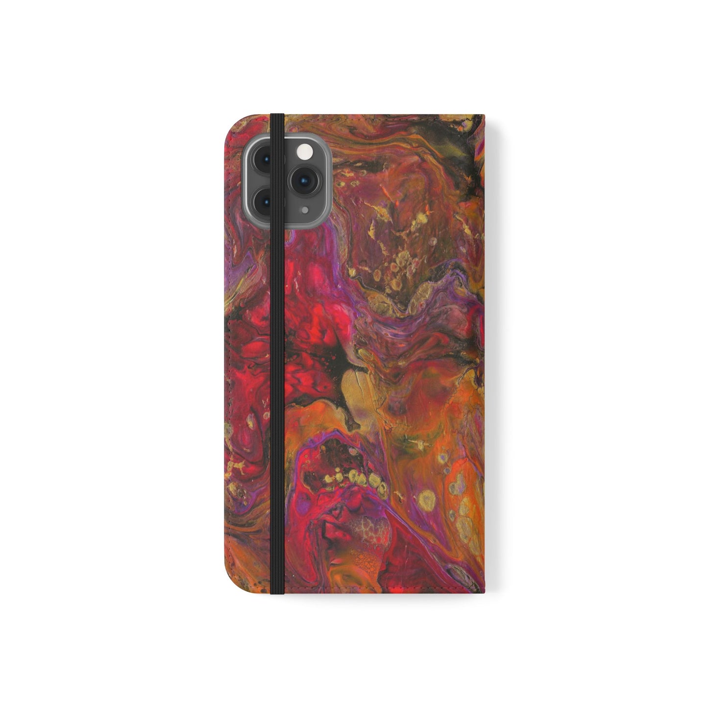 Autumn's Glow Flip Phone Case for iPhone 11 – 16 Pro, Samsung 21 – 22 Series