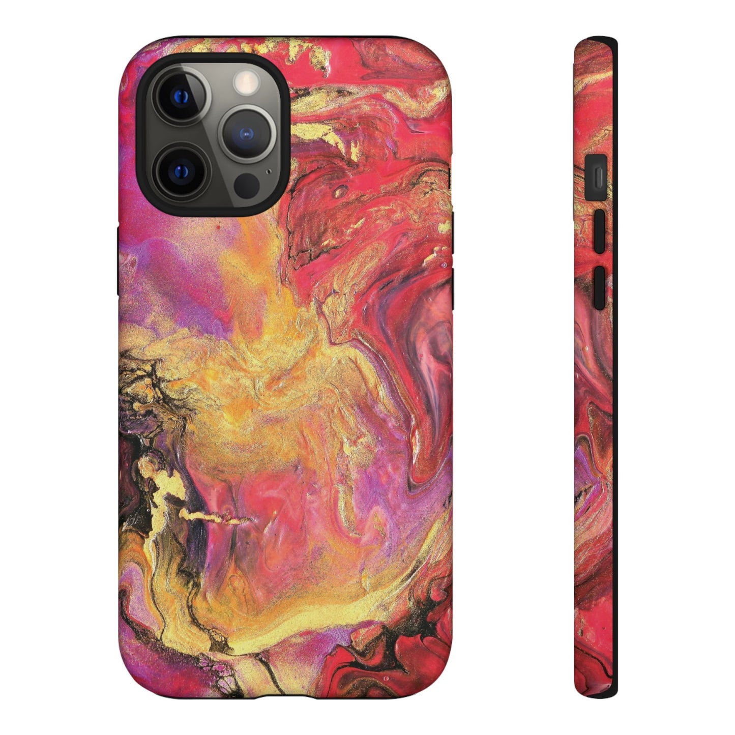 Flowing Royalty Tough Phone Case for iPhone, Samsung Galaxy, and Google Pixel devices