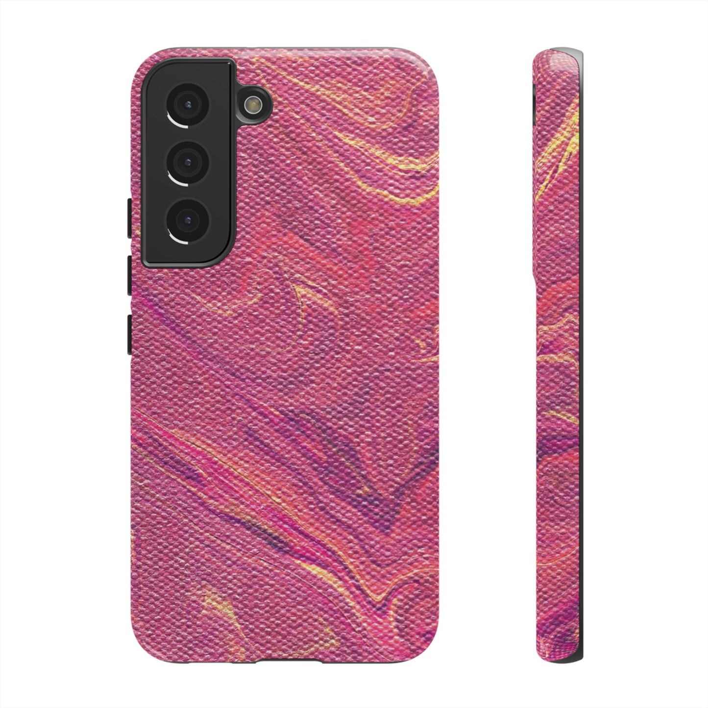 Pleasantly Pink Tough Phone Case for iPhone, Samsung Galaxy, and Google Pixel devices