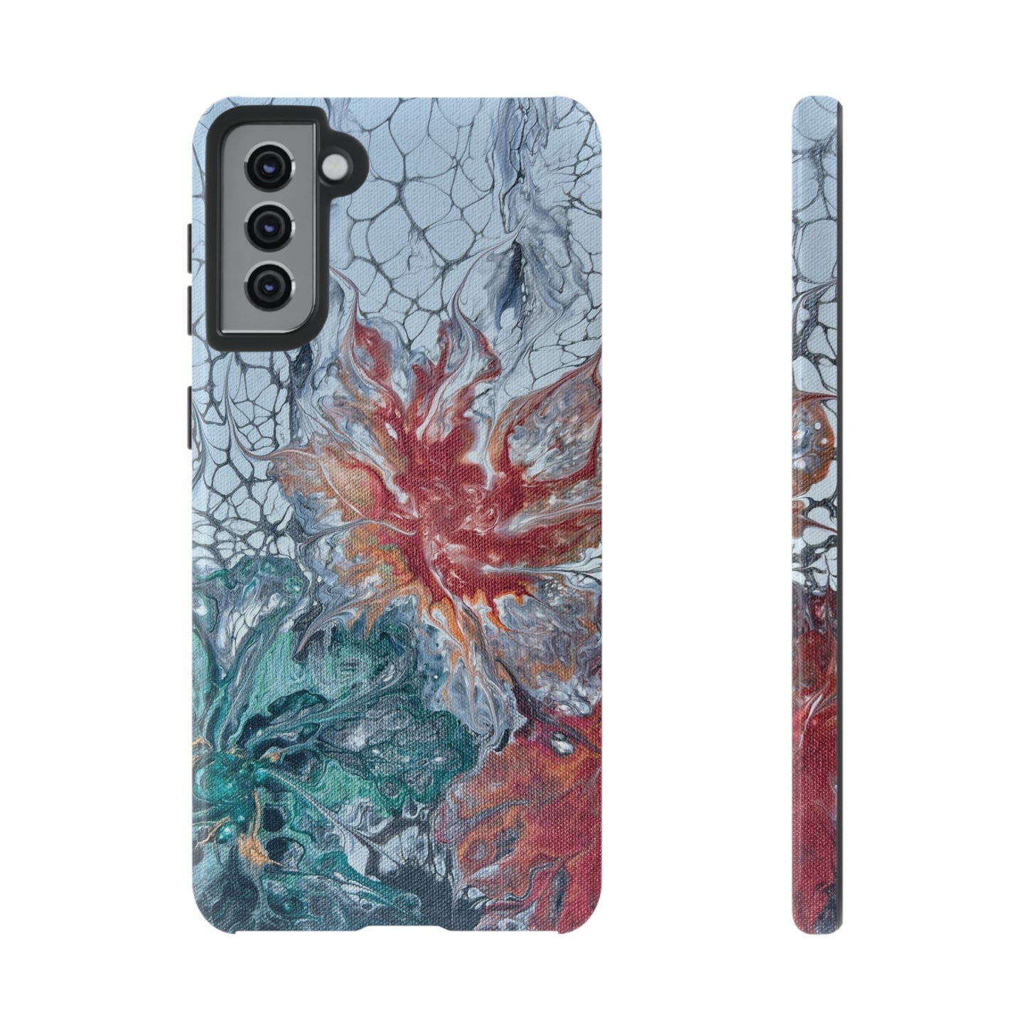 Garden Lace Tough Phone Case for iPhone, Samsung Galaxy, and Google Pixel devices