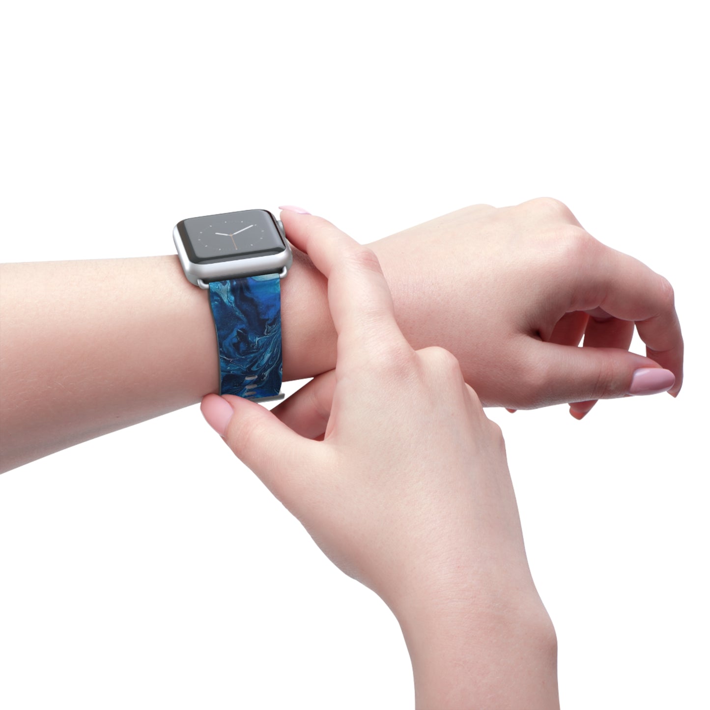 Tranquility Tides Watch Band for Apple Watch Series 1-9, Ultra, and SE devices