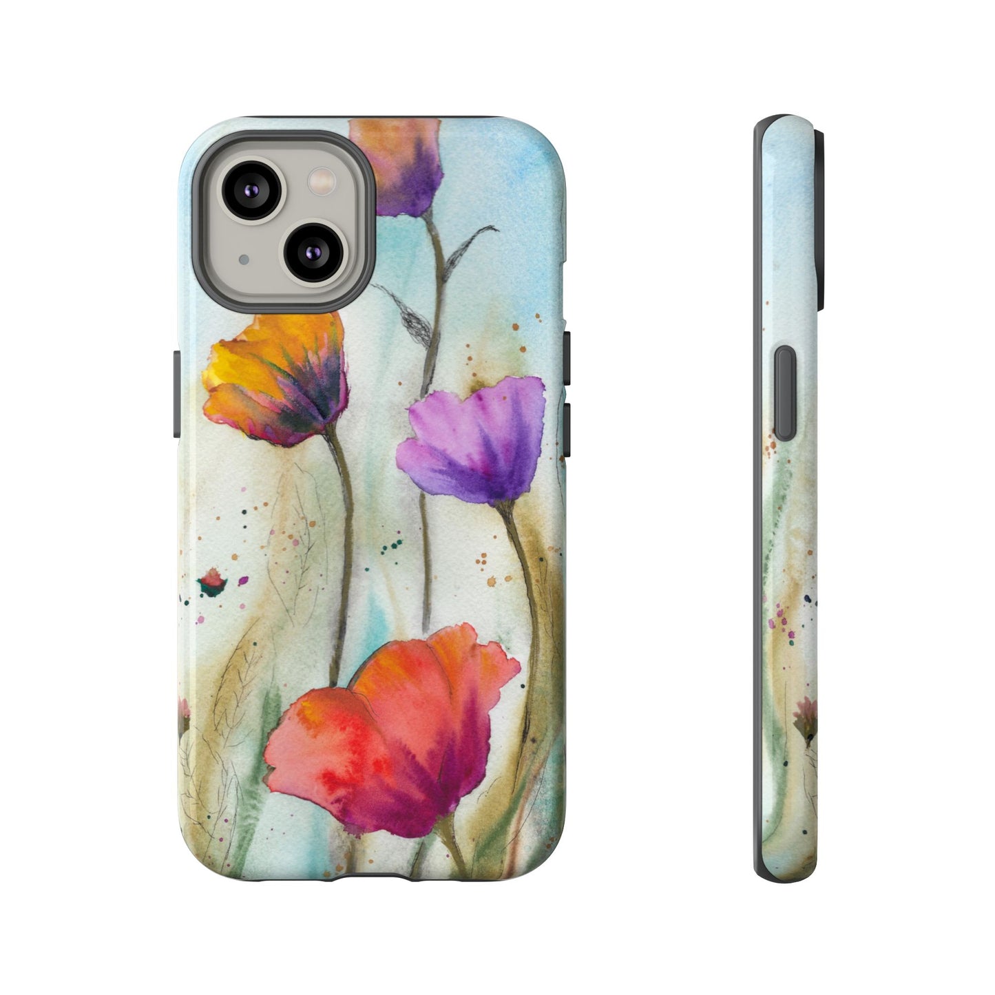 Dreamy Garden Tough Phone Case for iPhone, Samsung Galaxy, and Google Pixel devices