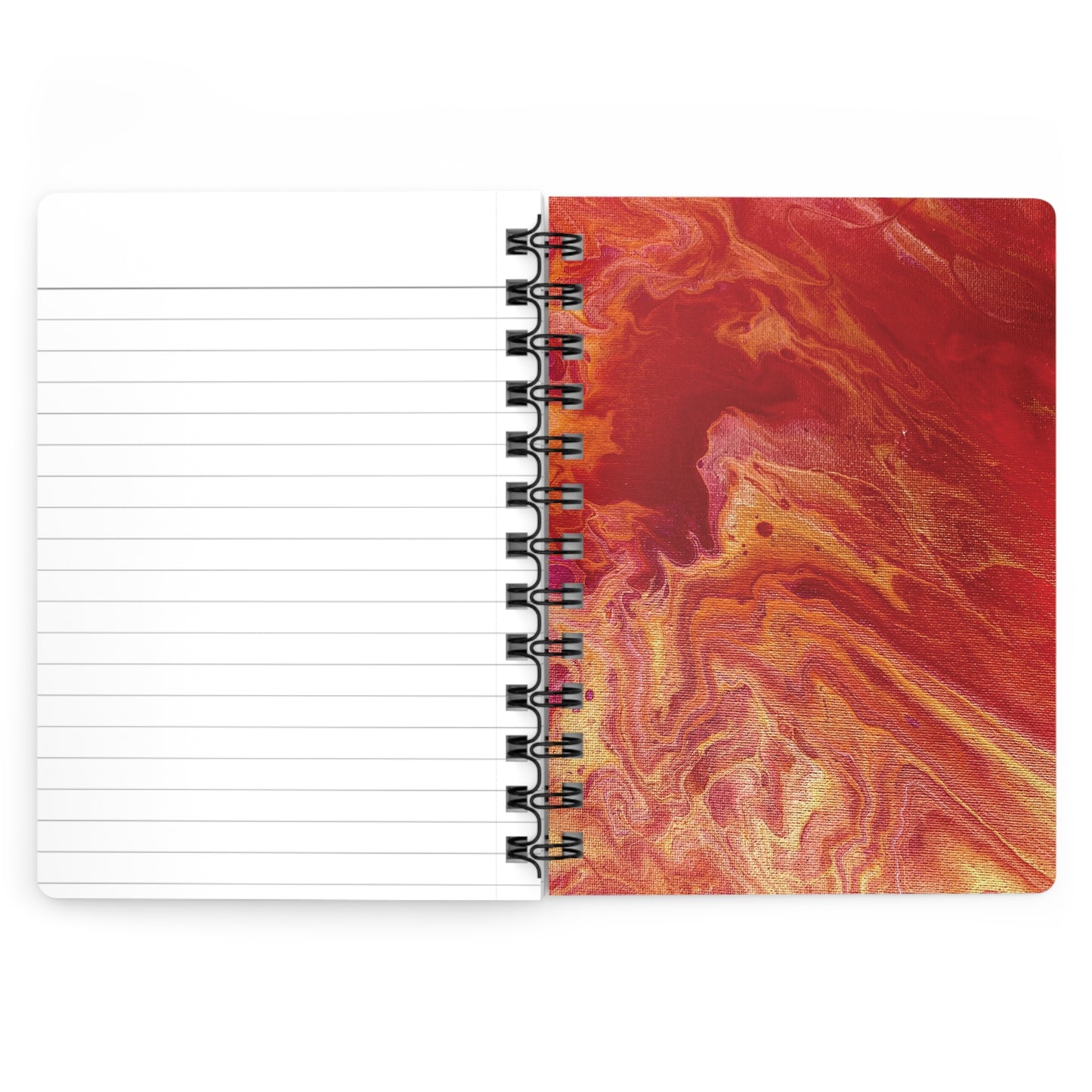 Spiral Bound Journal - Sunset Clouds with Inside Cover Art