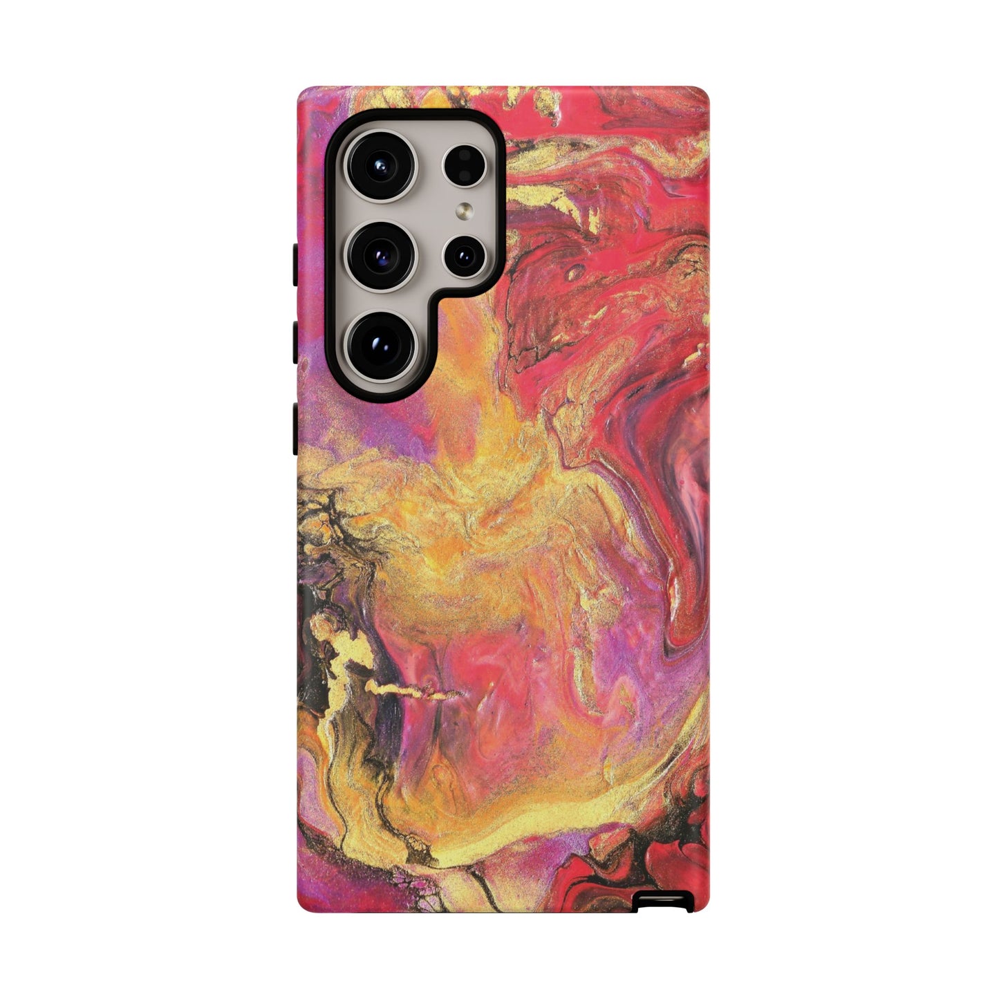 Flowing Royalty Tough Phone Case for iPhone, Samsung Galaxy, and Google Pixel devices