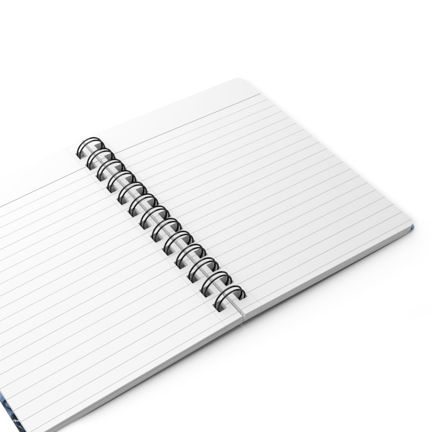 Spiral Bound Notebook with Inside Cover Artwork - Symphony of Colors