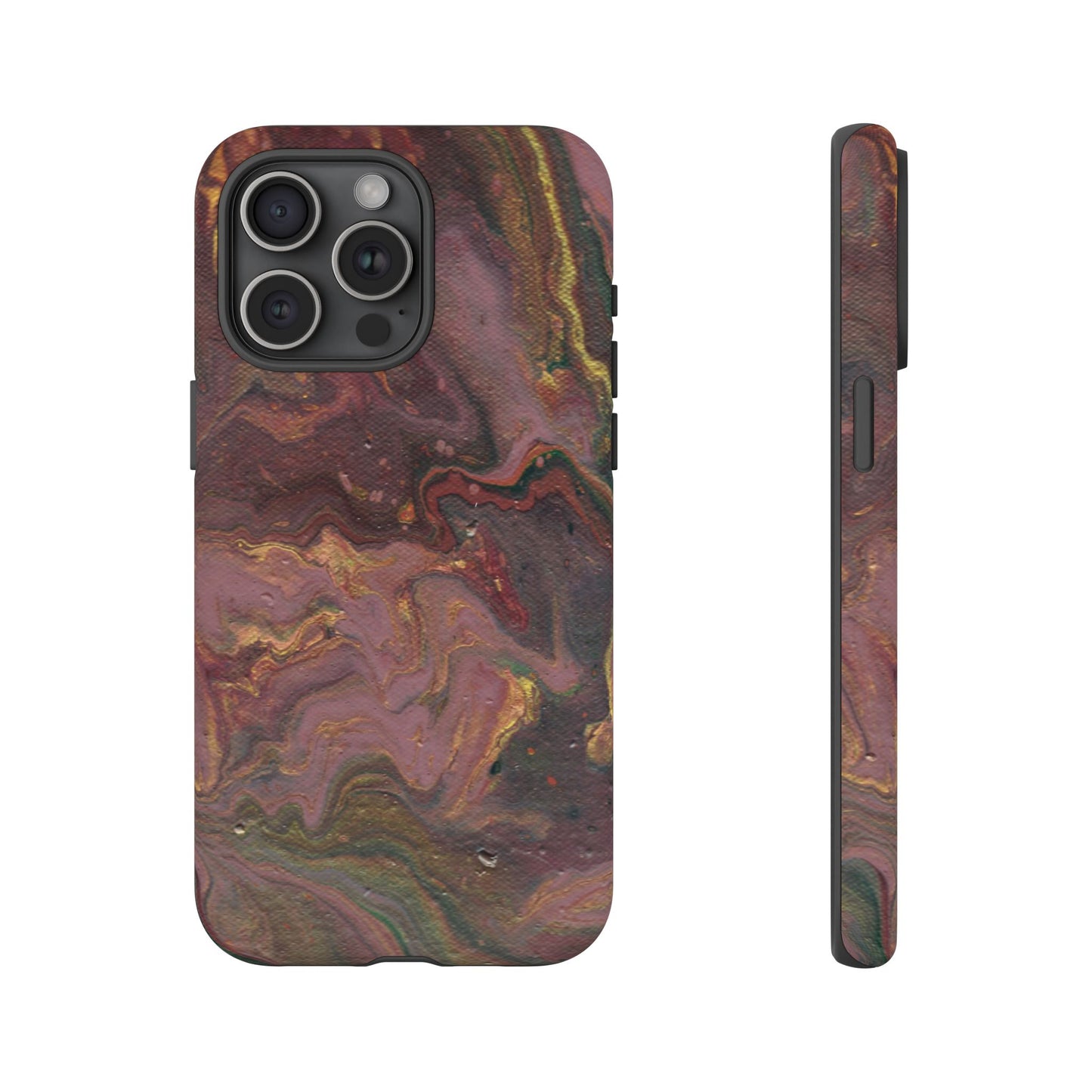 Earthy Marble Tough Phone Case for iPhone, Samsung Galaxy, and Google Pixel devices