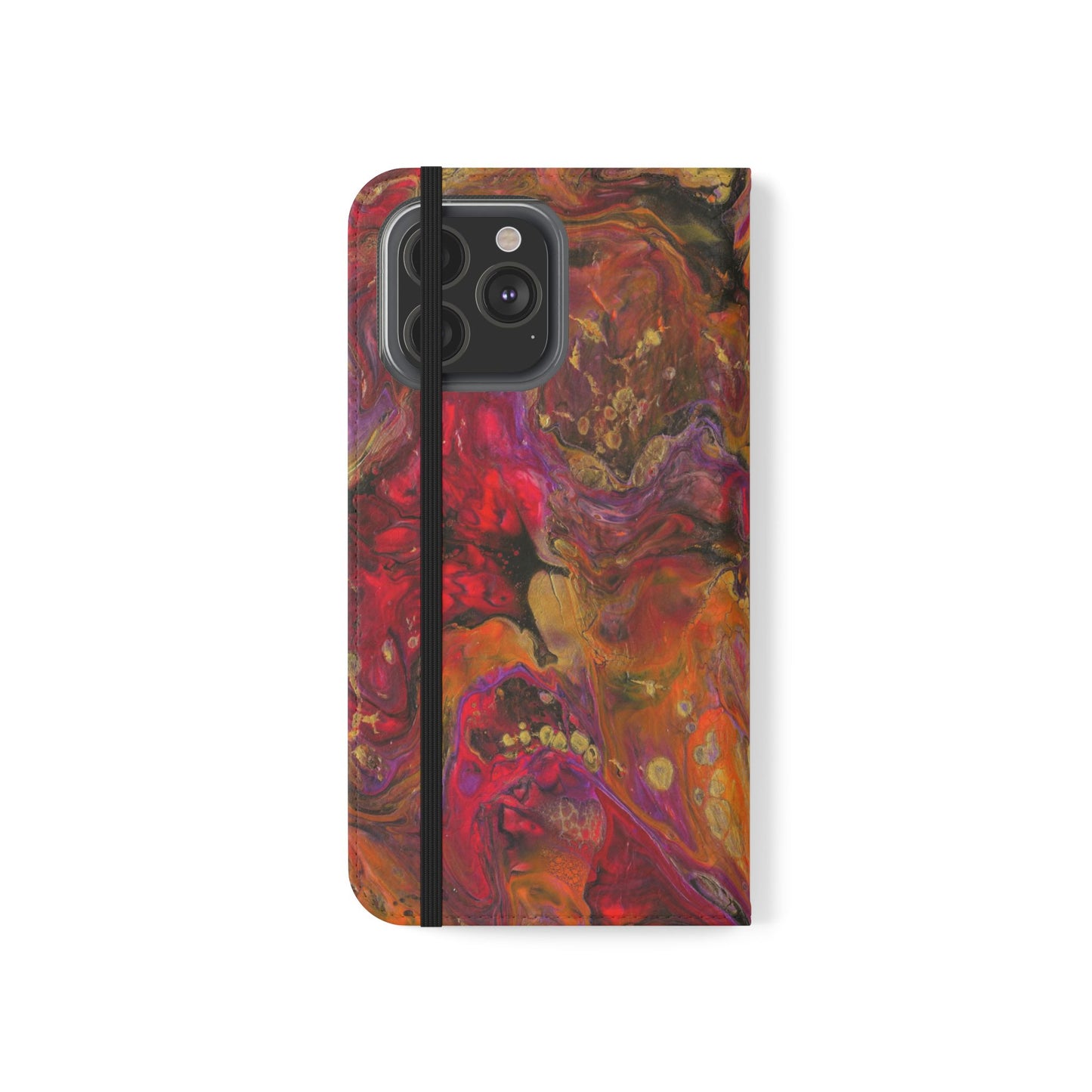 Autumn's Glow Flip Phone Case for iPhone 11 – 16 Pro, Samsung 21 – 22 Series
