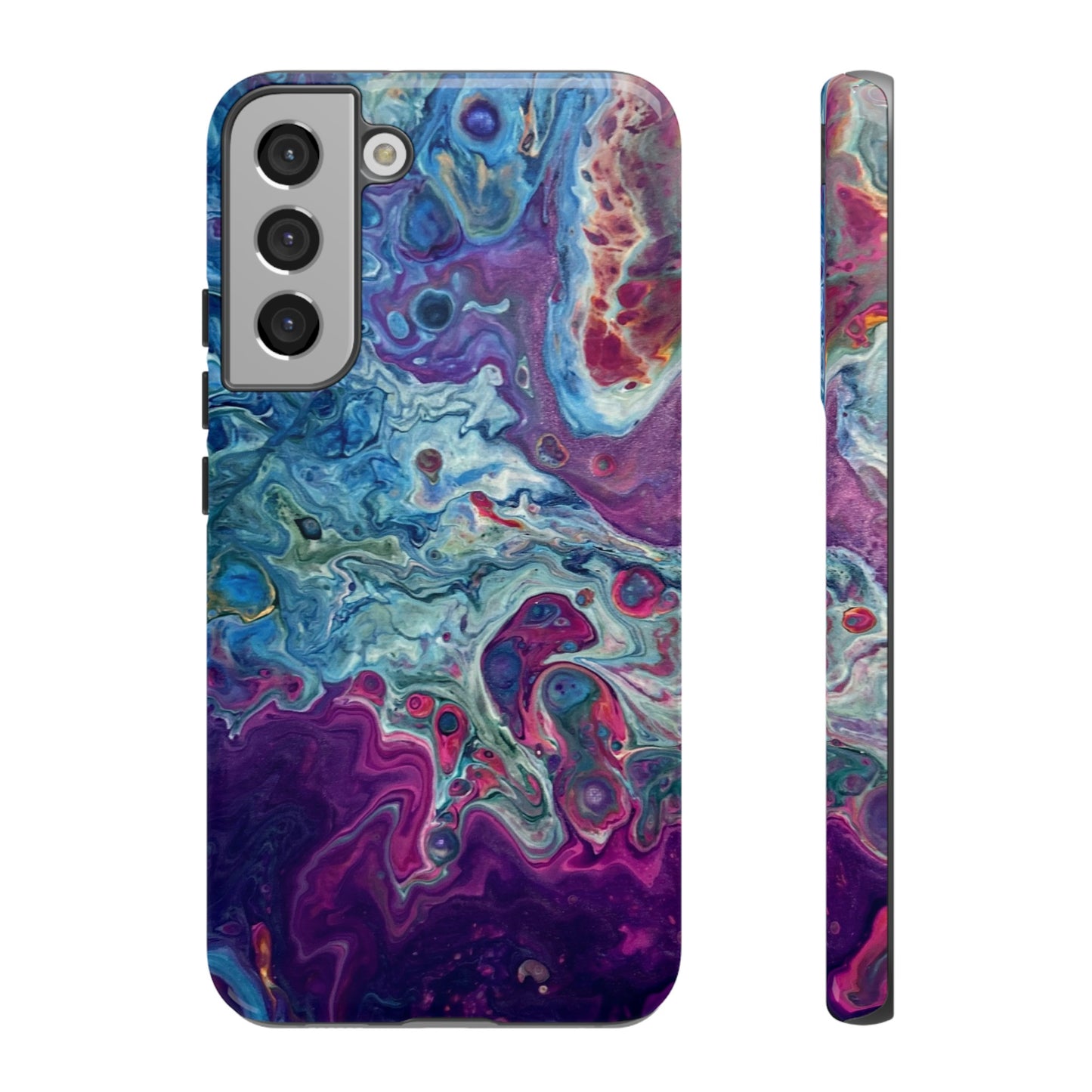 Candy Galaxy Tough Phone Case for iPhone, Samsung Galaxy, and Google Pixel devices