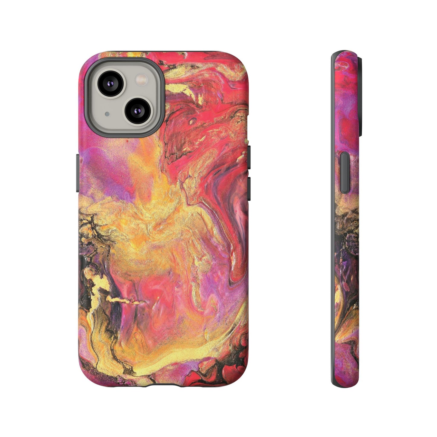 Flowing Royalty Tough Phone Case for iPhone, Samsung Galaxy, and Google Pixel devices
