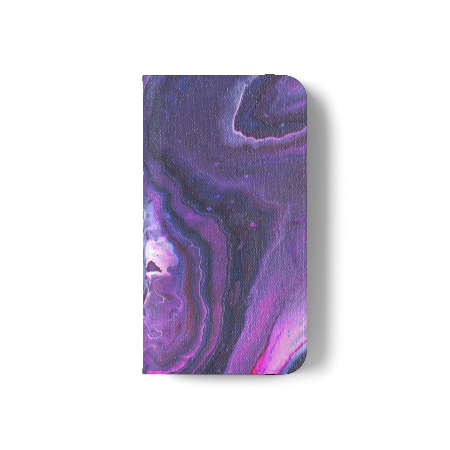 Velvet Twilight Flip Phone Case for iPhone 11 – 16 Pro, Samsung 21 – 22 Series