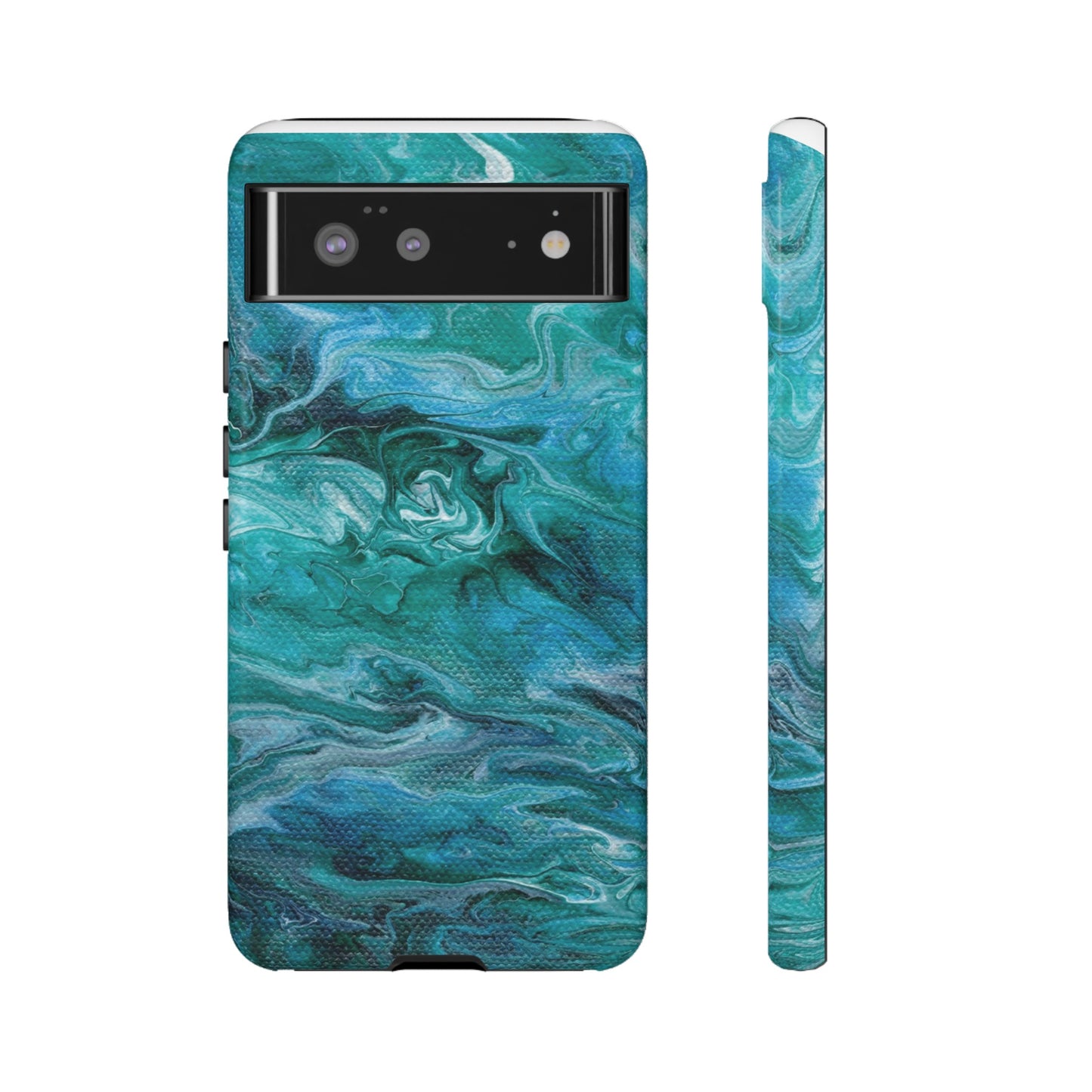 Ocean Waves Tough Phone Case for iPhone, Samsung Galaxy, and Google Pixel devices
