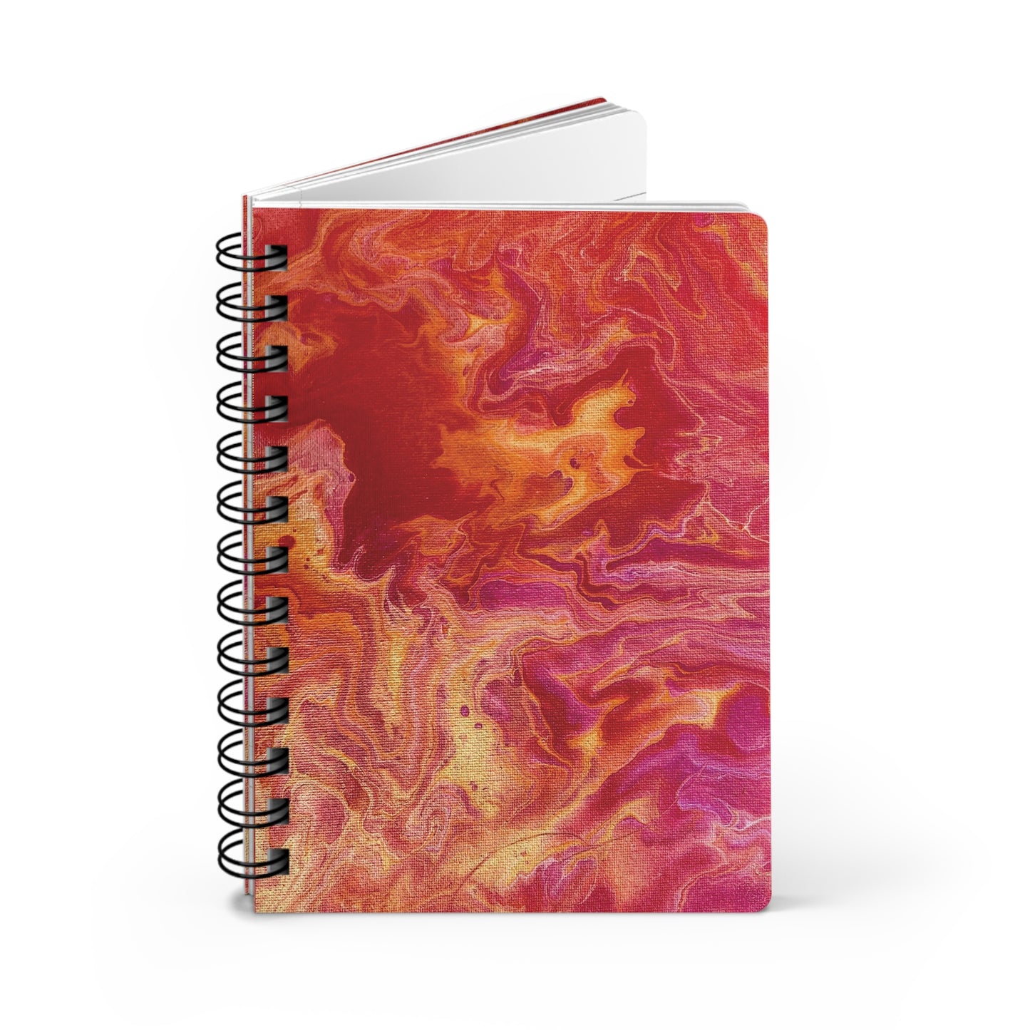 Spiral Bound Journal - Sunset Clouds with Inside Cover Art