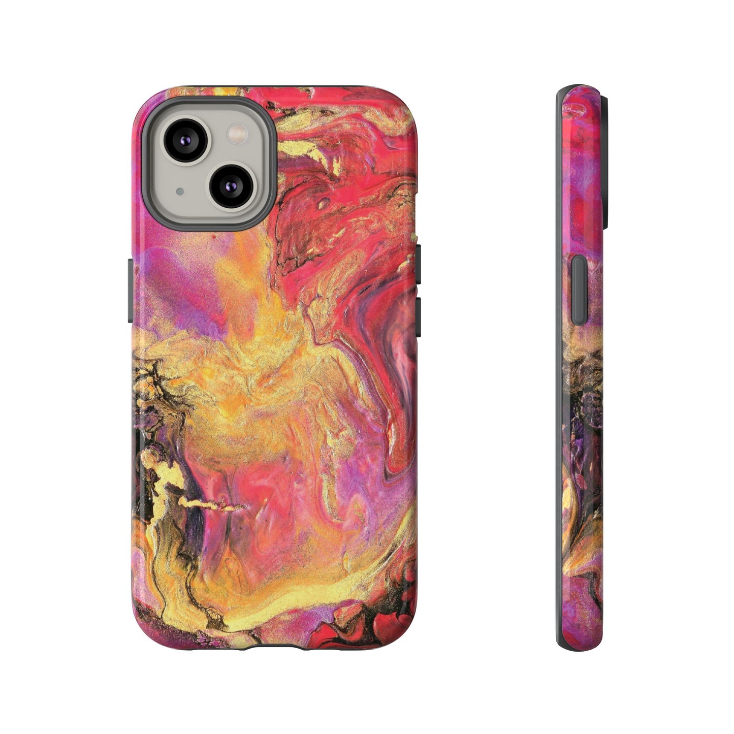 Flowing Royalty Tough Phone Case for iPhone, Samsung Galaxy, and Google Pixel devices
