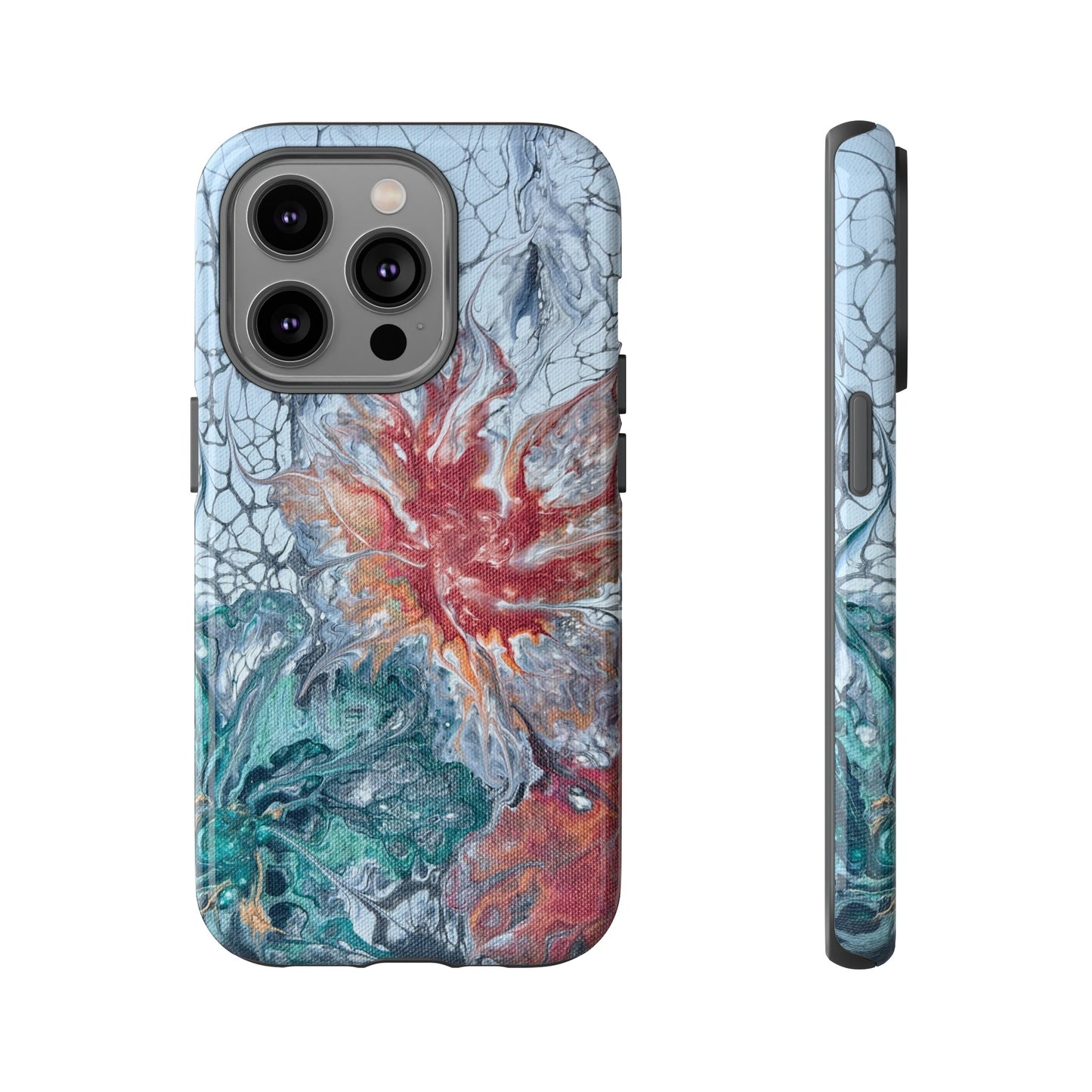 Garden Lace Tough Phone Case for iPhone, Samsung Galaxy, and Google Pixel devices