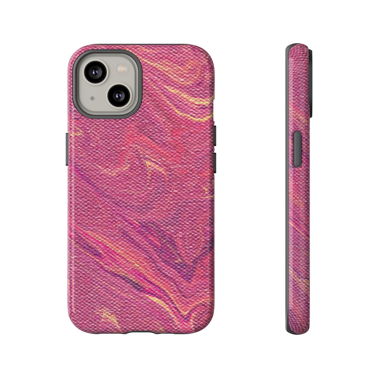 Pleasantly Pink Tough Phone Case for iPhone, Samsung Galaxy, and Google Pixel devices