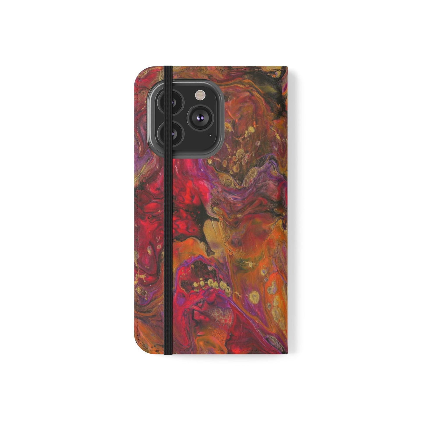Autumn's Glow Flip Phone Case for iPhone 11 – 16 Pro, Samsung 21 – 22 Series