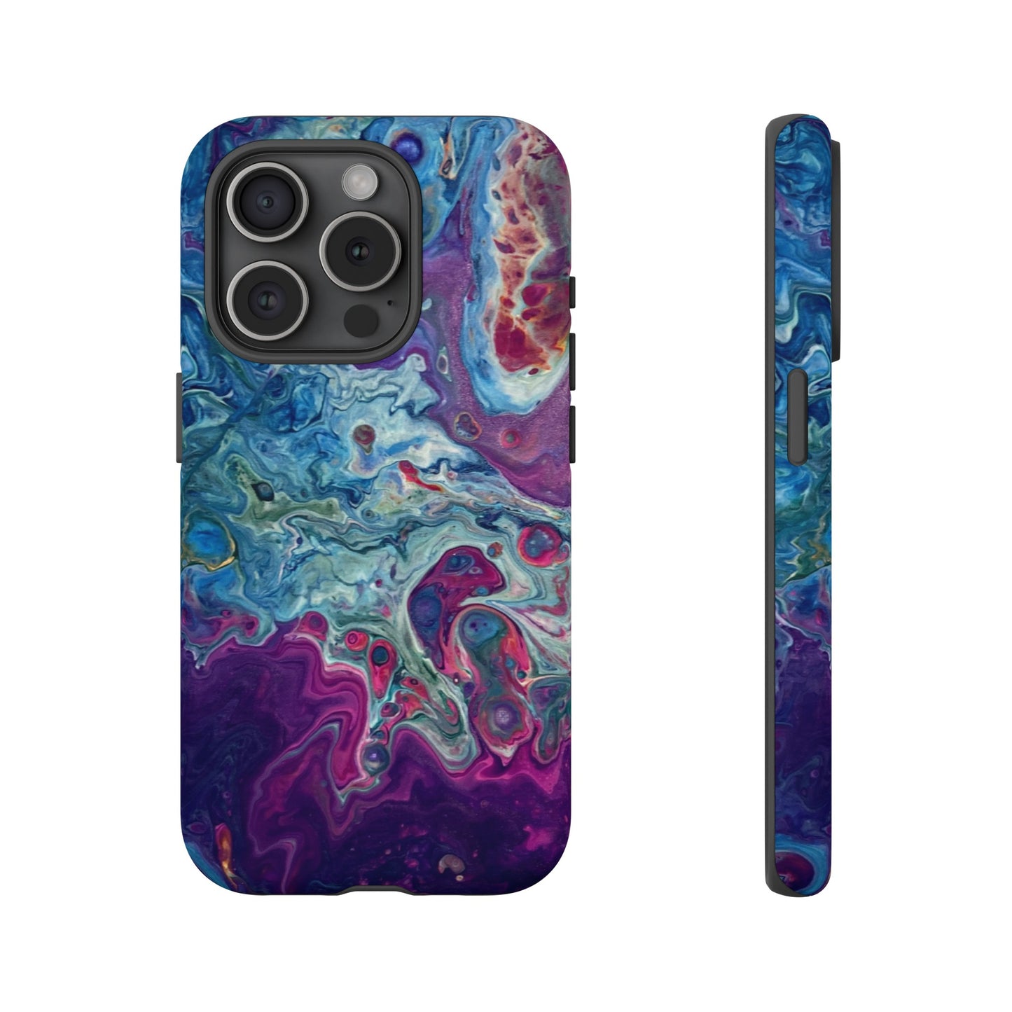 Candy Galaxy Tough Phone Case for iPhone, Samsung Galaxy, and Google Pixel devices