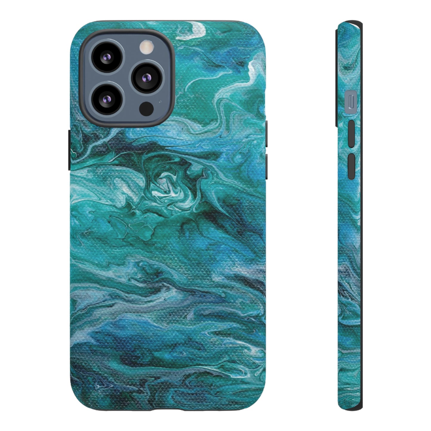 Ocean Waves Tough Phone Case for iPhone, Samsung Galaxy, and Google Pixel devices