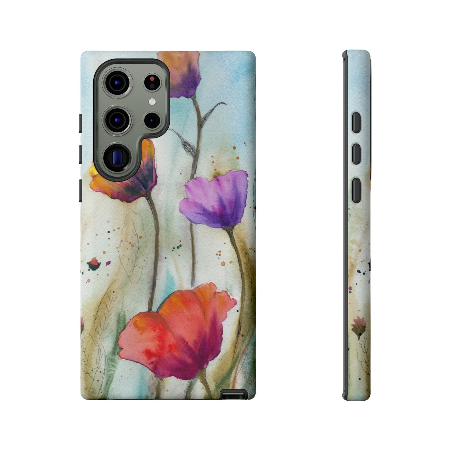 Dreamy Garden Tough Phone Case for iPhone, Samsung Galaxy, and Google Pixel devices