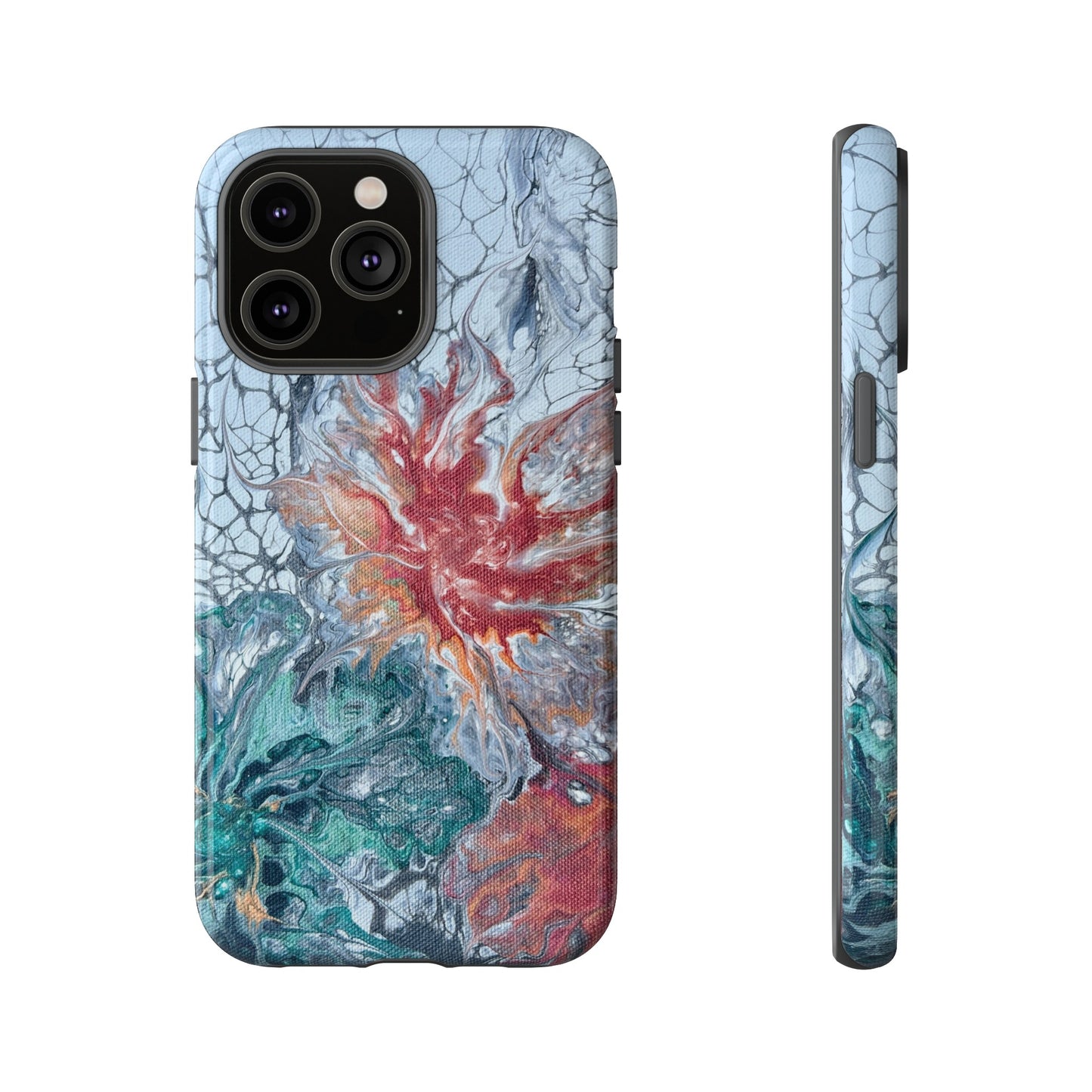 Garden Lace Tough Phone Case for iPhone, Samsung Galaxy, and Google Pixel devices