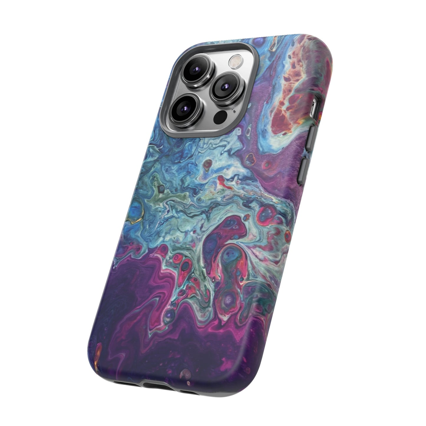 Candy Galaxy Tough Phone Case for iPhone, Samsung Galaxy, and Google Pixel devices