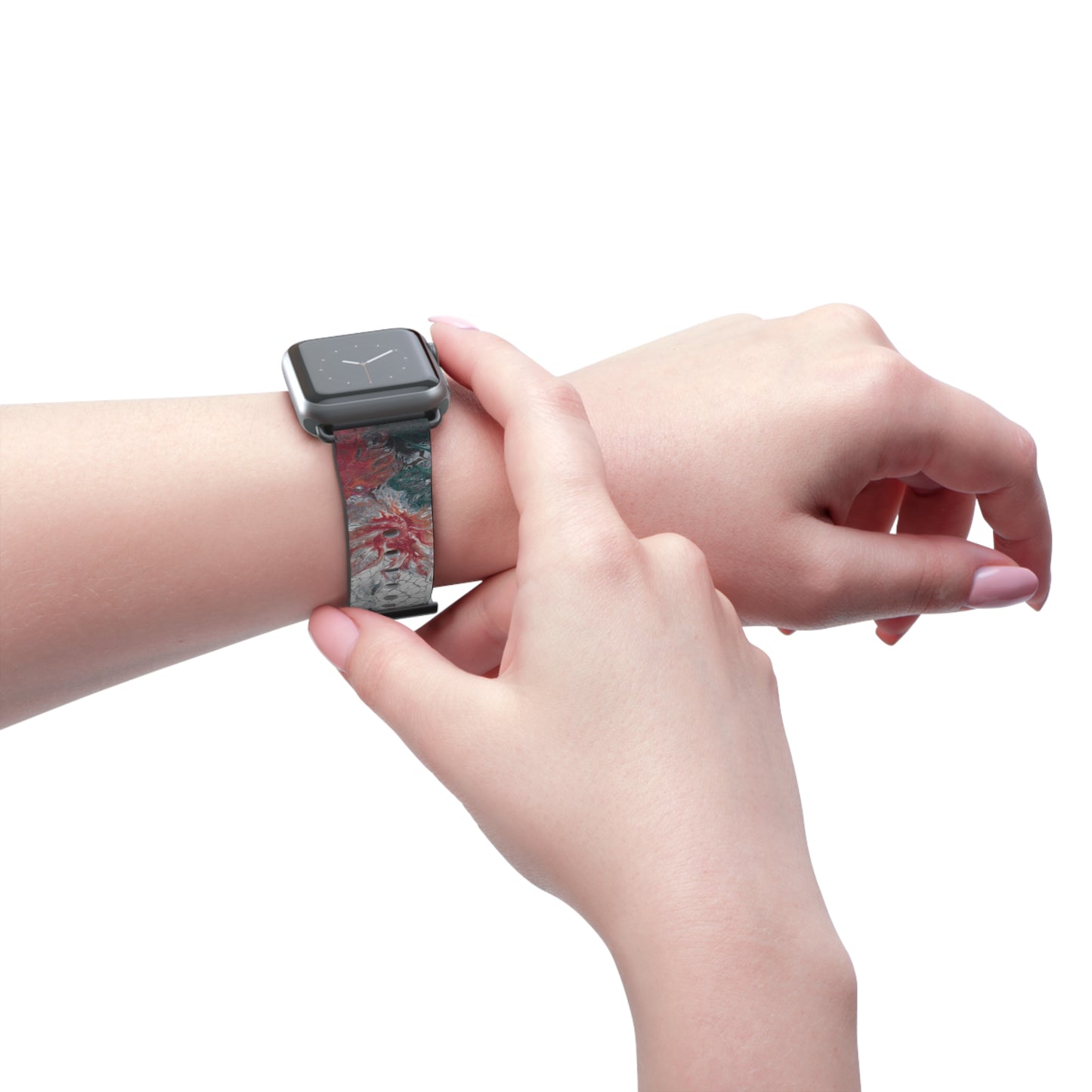 Garden Lace Watch Band for Apple Watch Series 1-9, Ultra, and SE devices