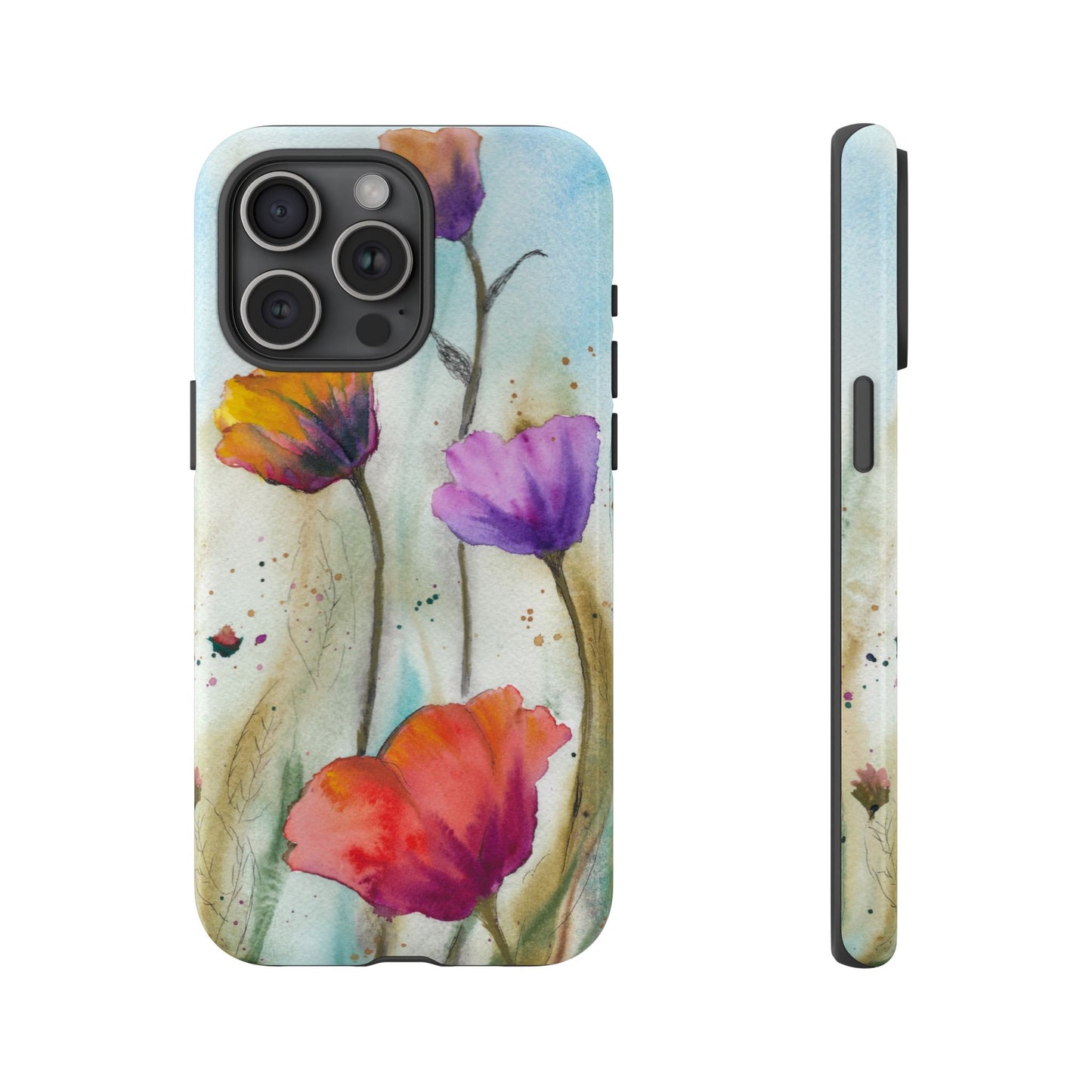 Dreamy Garden Tough Phone Case for iPhone, Samsung Galaxy, and Google Pixel devices