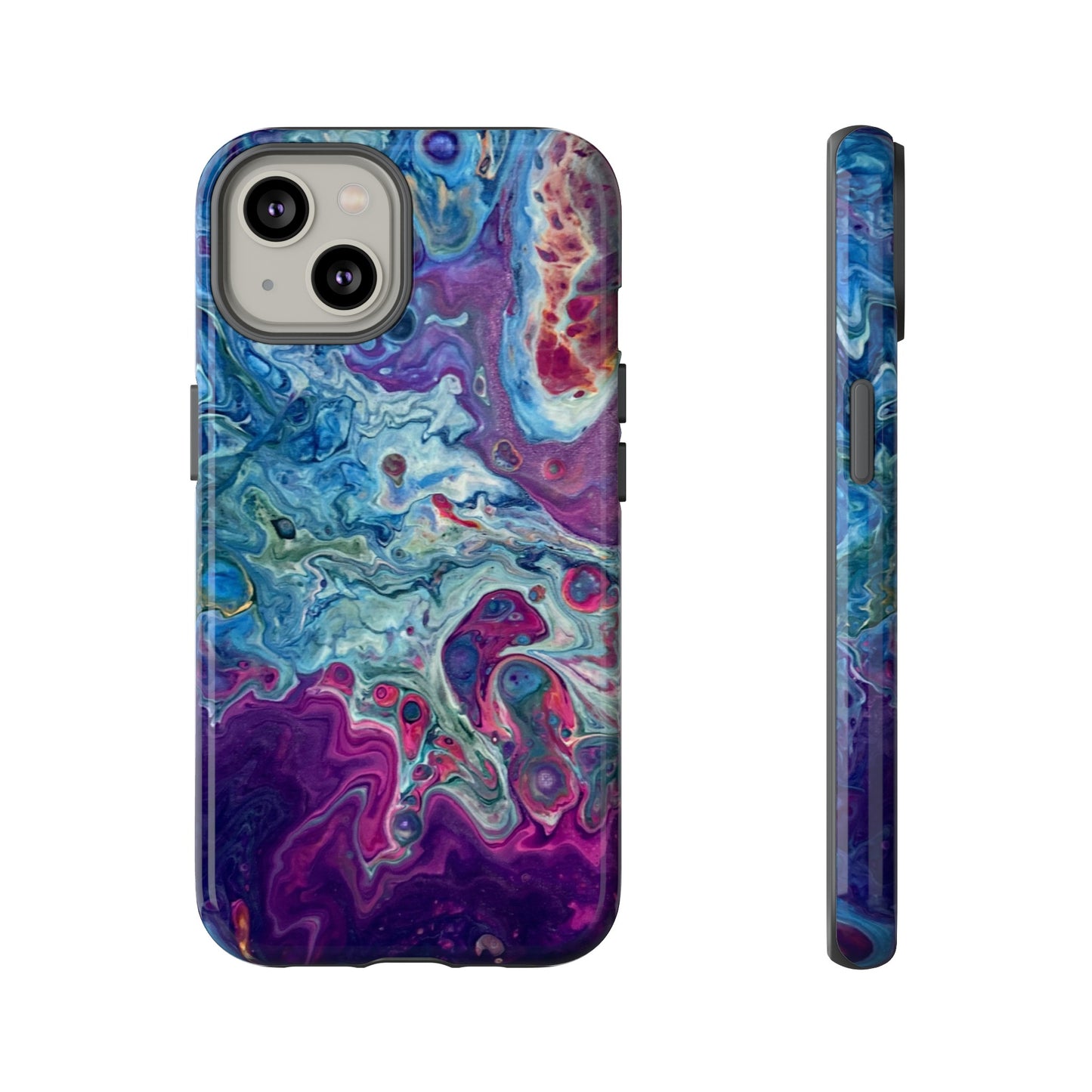 Candy Galaxy Tough Phone Case for iPhone, Samsung Galaxy, and Google Pixel devices