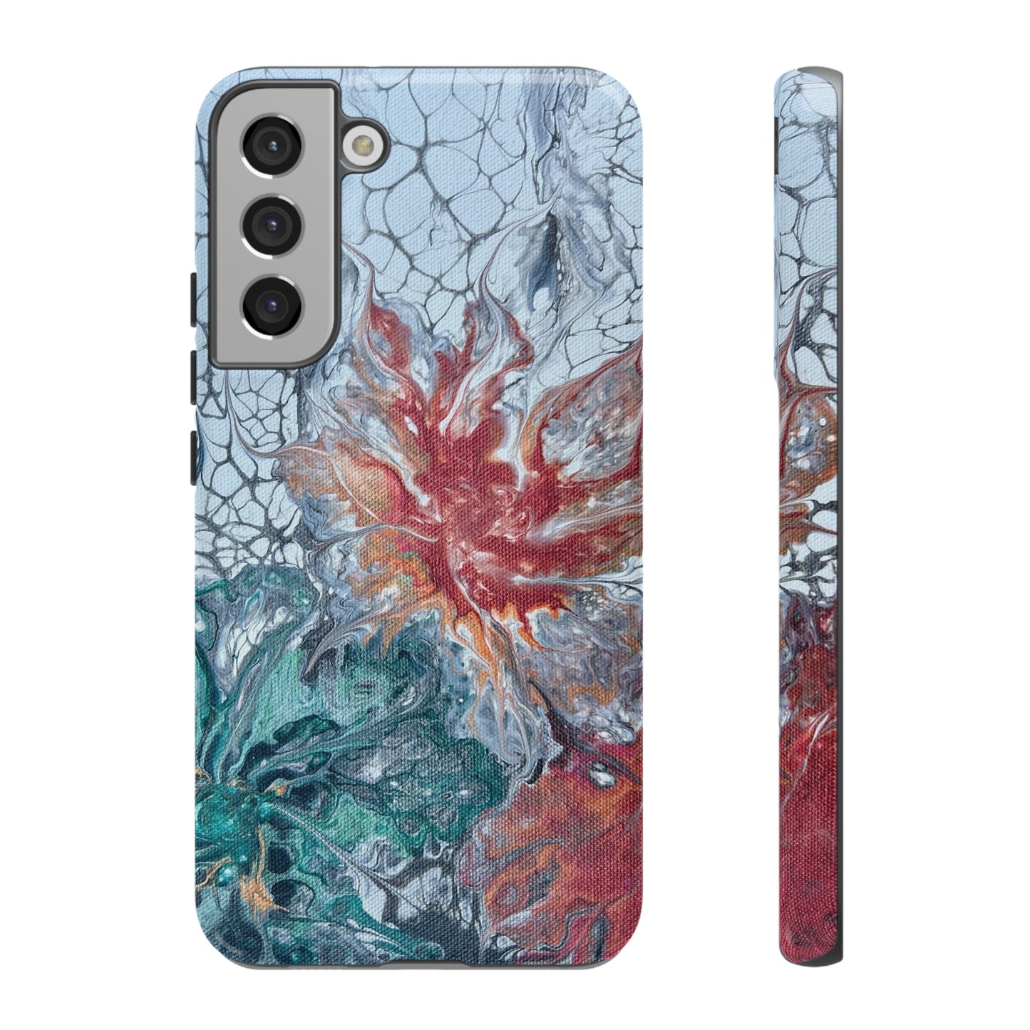 Garden Lace Tough Phone Case for iPhone, Samsung Galaxy, and Google Pixel devices