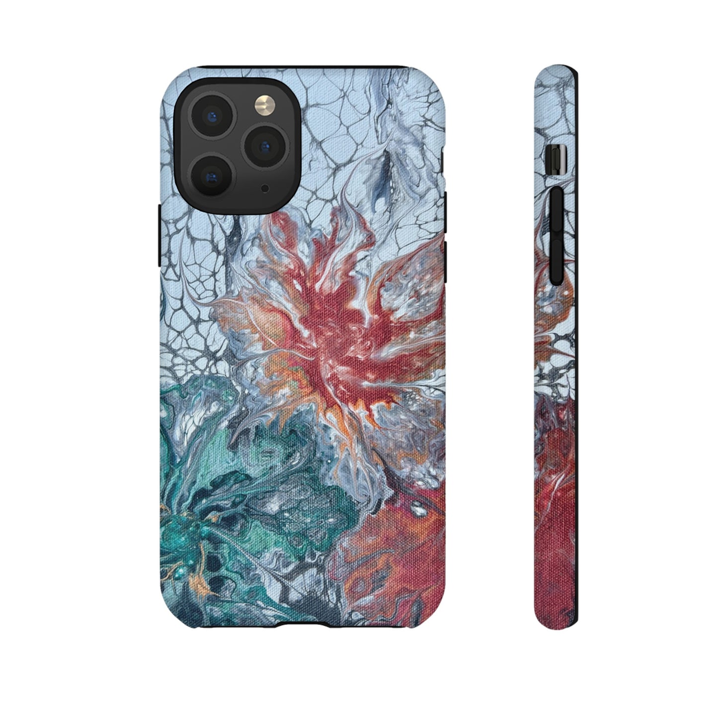 Garden Lace Tough Phone Case for iPhone, Samsung Galaxy, and Google Pixel devices