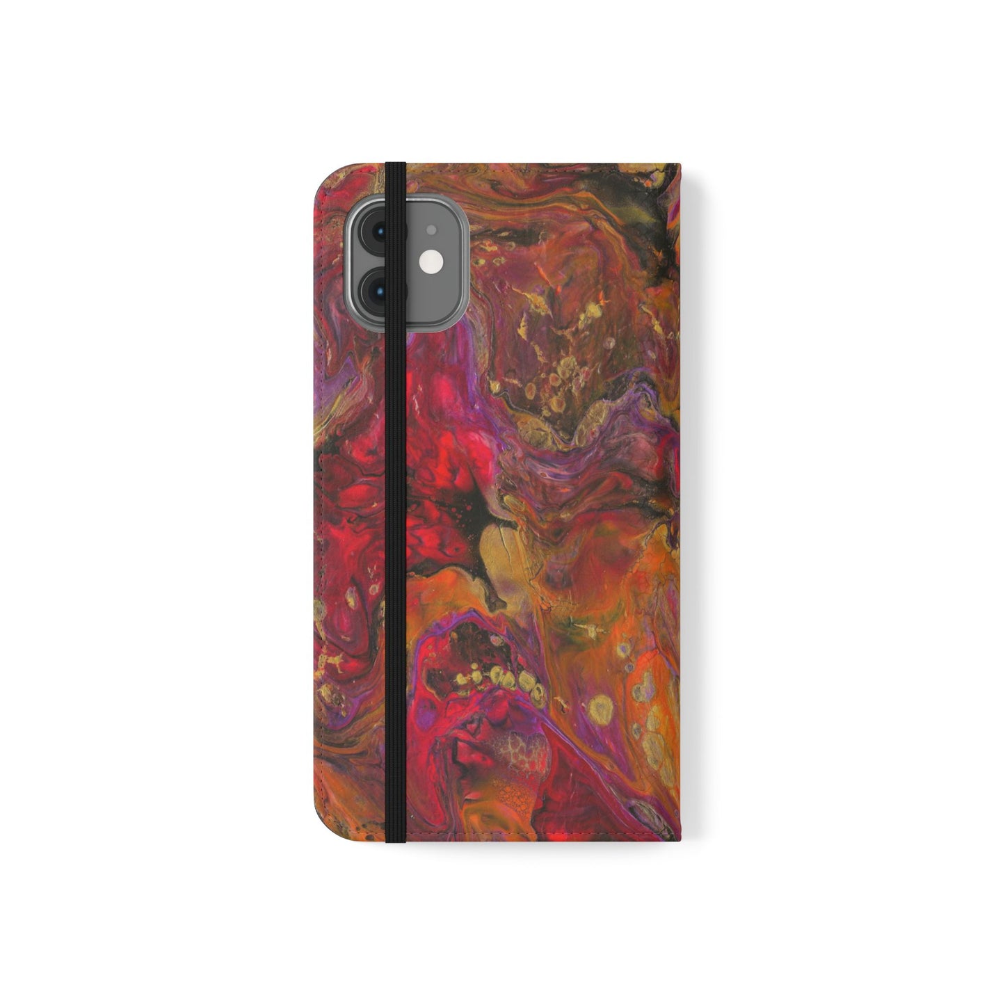 Autumn's Glow Flip Phone Case for iPhone 11 – 16 Pro, Samsung 21 – 22 Series