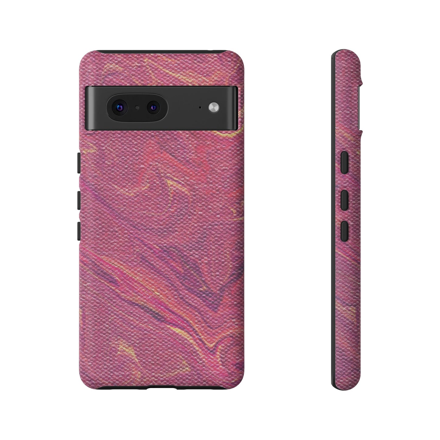 Pleasantly Pink Tough Phone Case for iPhone, Samsung Galaxy, and Google Pixel devices