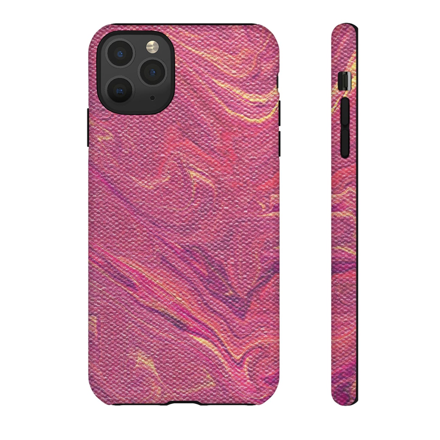 Pleasantly Pink Tough Phone Case for iPhone, Samsung Galaxy, and Google Pixel devices