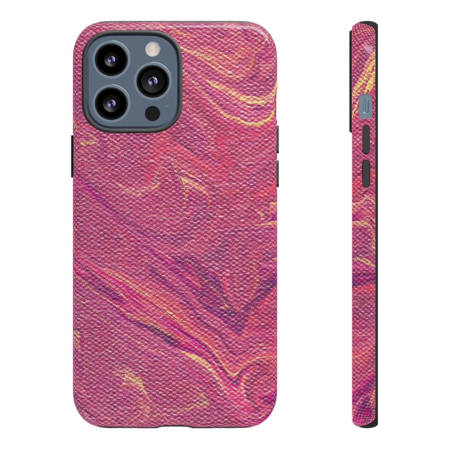 Pleasantly Pink Tough Phone Case for iPhone, Samsung Galaxy, and Google Pixel devices