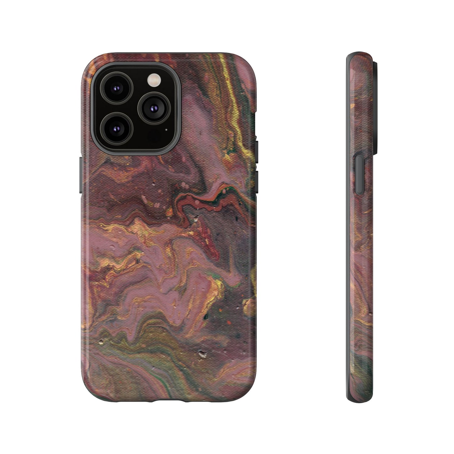 Earthy Marble Tough Phone Case for iPhone, Samsung Galaxy, and Google Pixel devices