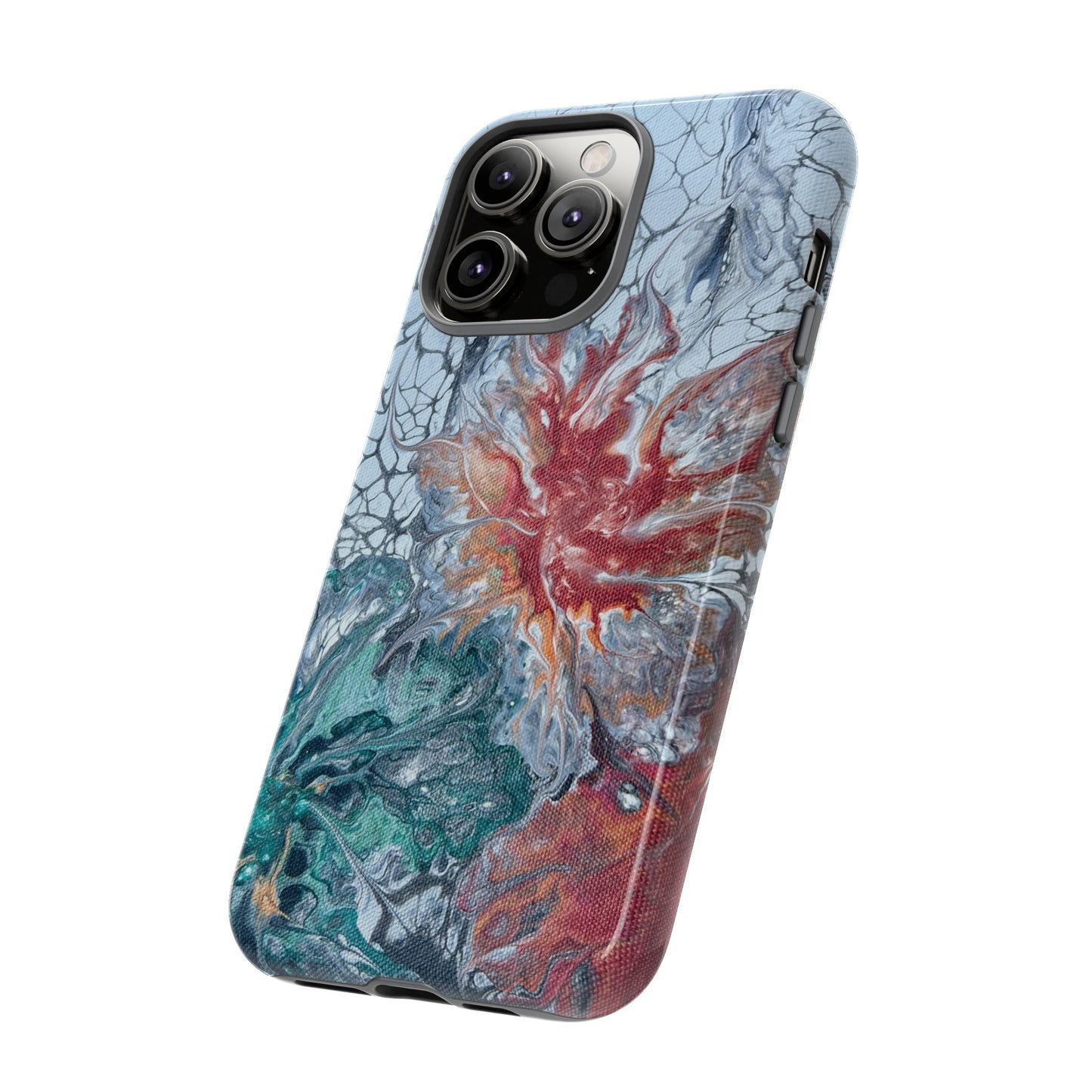 Garden Lace Tough Phone Case for iPhone, Samsung Galaxy, and Google Pixel devices