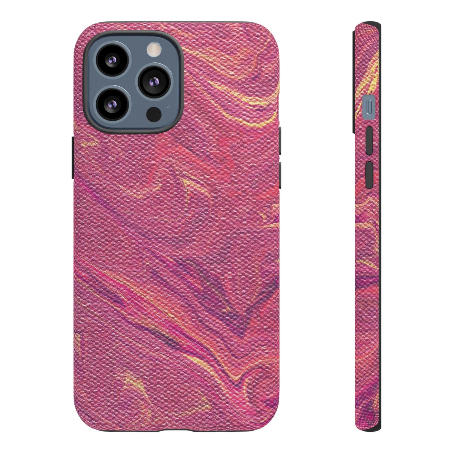 Pleasantly Pink Tough Phone Case for iPhone, Samsung Galaxy, and Google Pixel devices