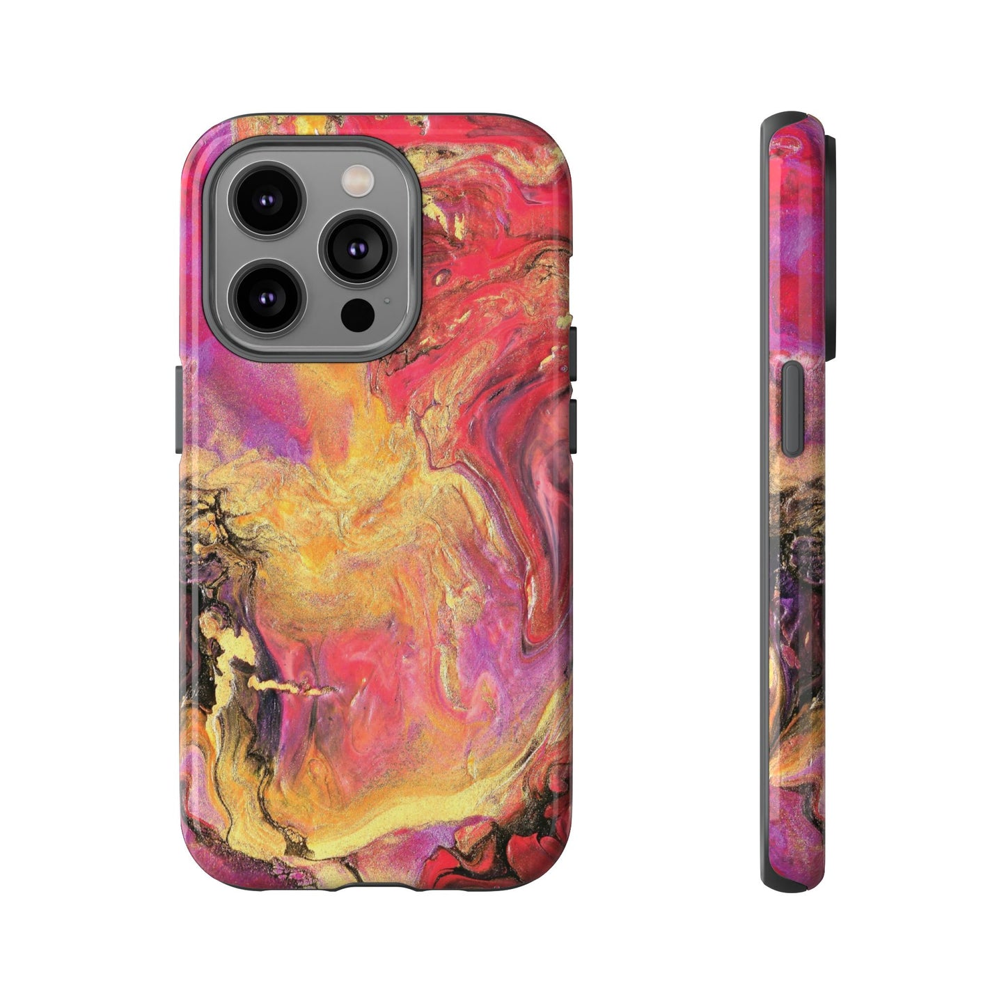 Flowing Royalty Tough Phone Case for iPhone, Samsung Galaxy, and Google Pixel devices