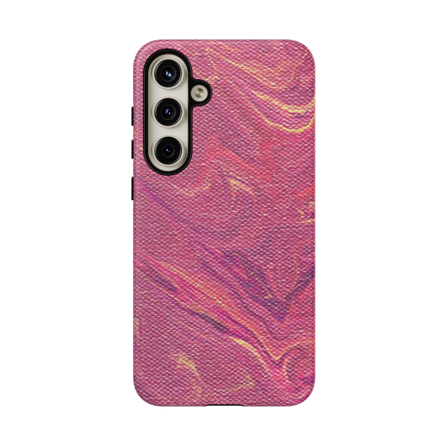 Pleasantly Pink Tough Phone Case for iPhone, Samsung Galaxy, and Google Pixel devices