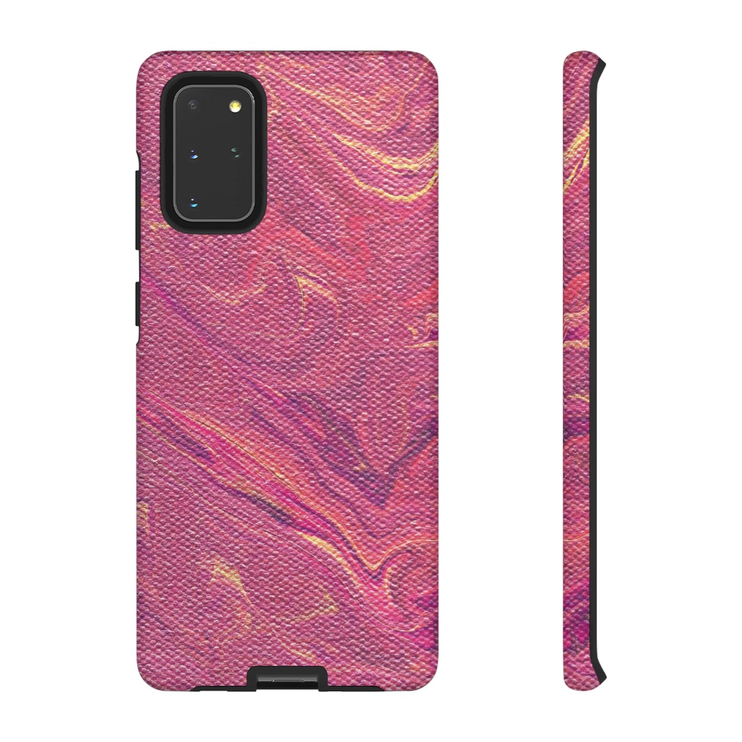 Pleasantly Pink Tough Phone Case for iPhone, Samsung Galaxy, and Google Pixel devices