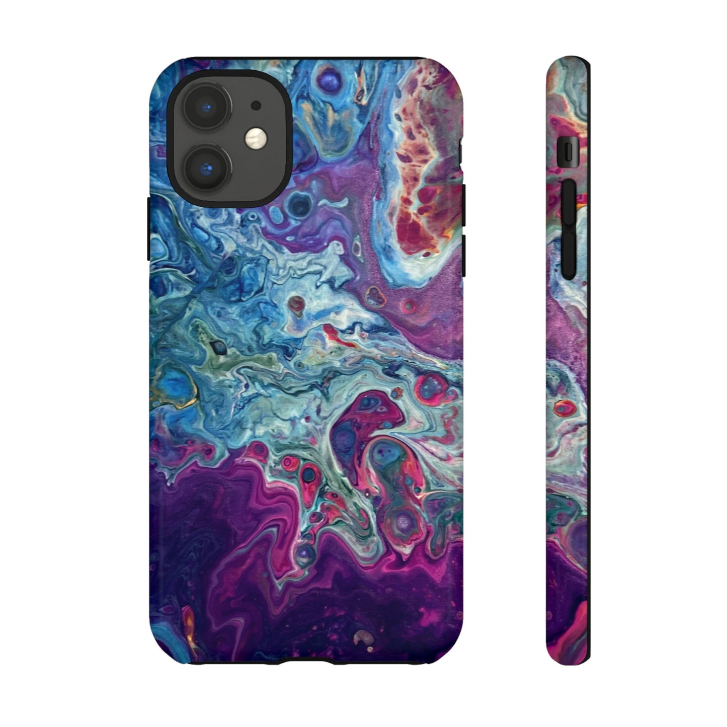 Candy Galaxy Tough Phone Case for iPhone, Samsung Galaxy, and Google Pixel devices